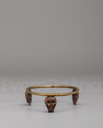Handcrafted Ritual Kapala Stand