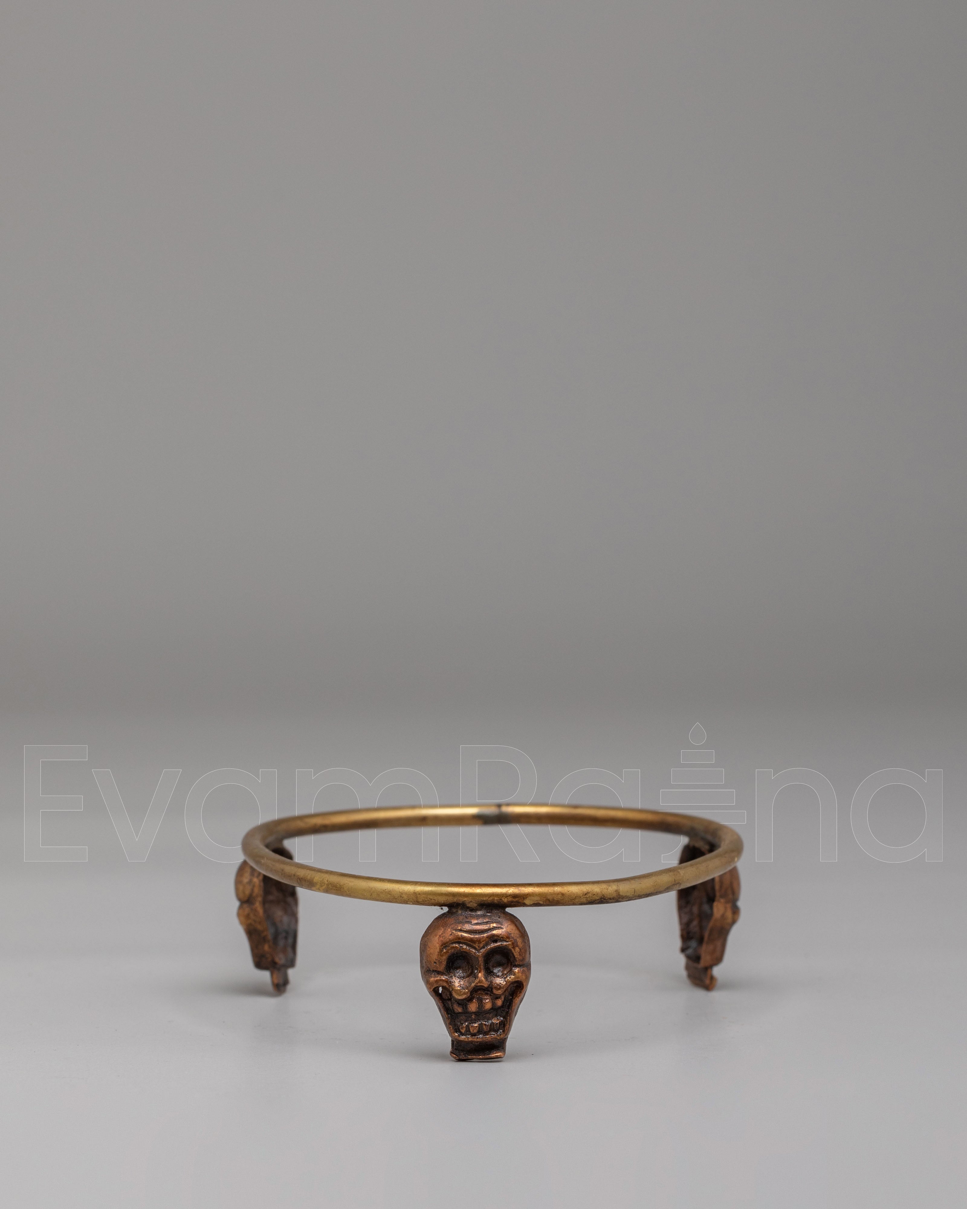 Handcrafted Ritual Kapala Stand