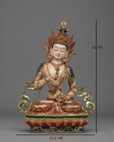 Sacred Handcrafted Figurine of Vajrasattva