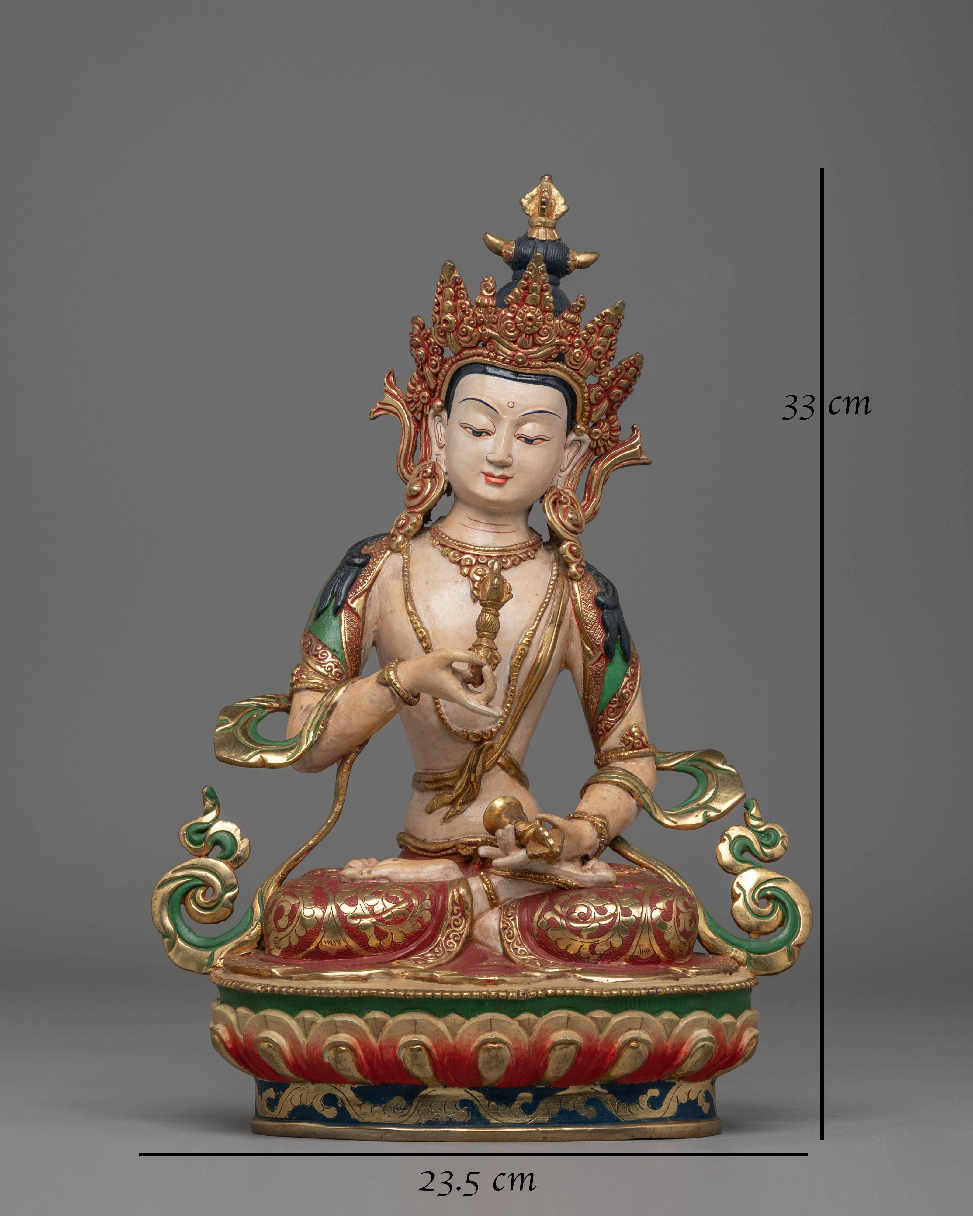 Sacred Handcrafted Figurine of Vajrasattva