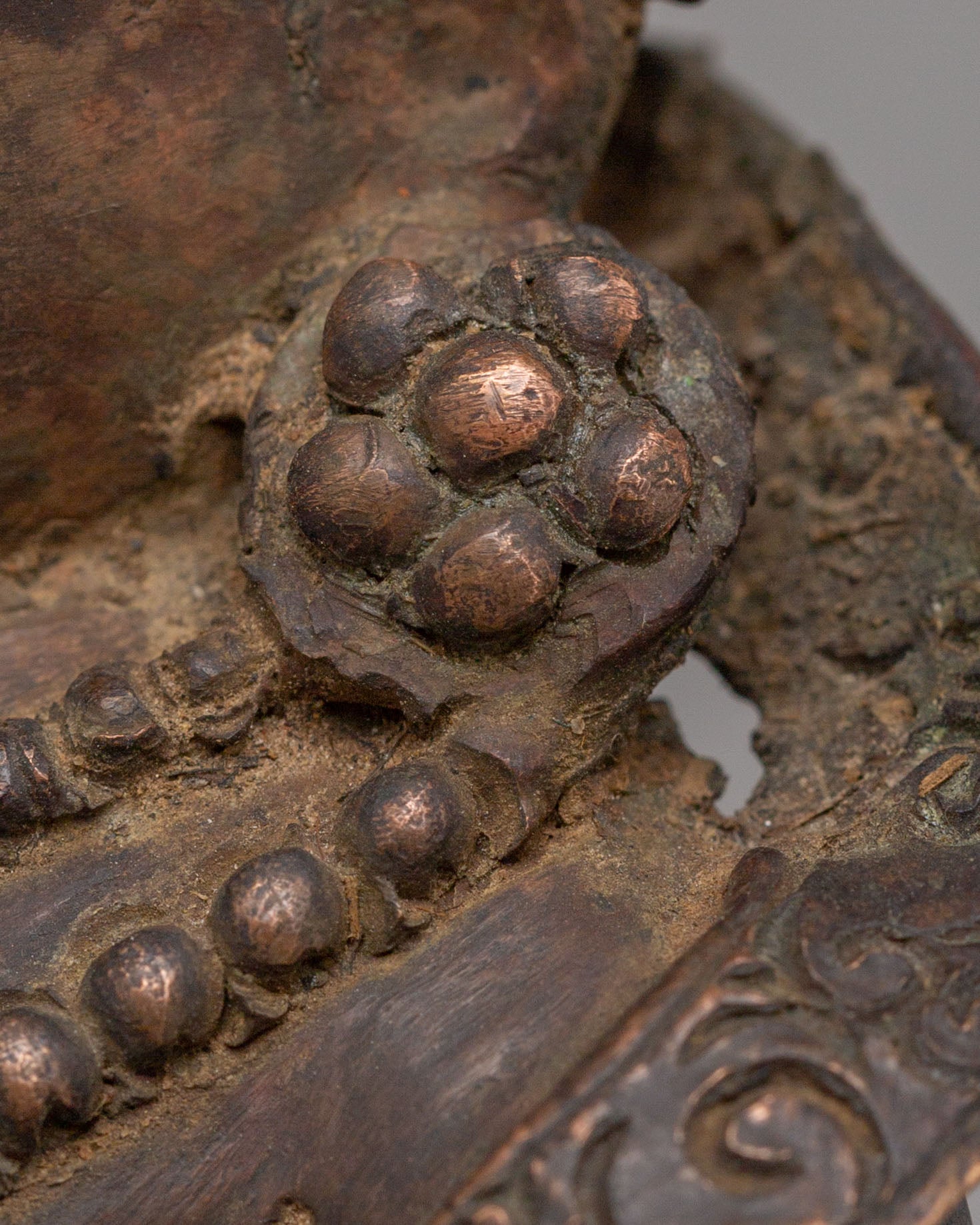 Dzambhala Sacred Wealth Protector Sculpture | Buddhist Decor for Abundance