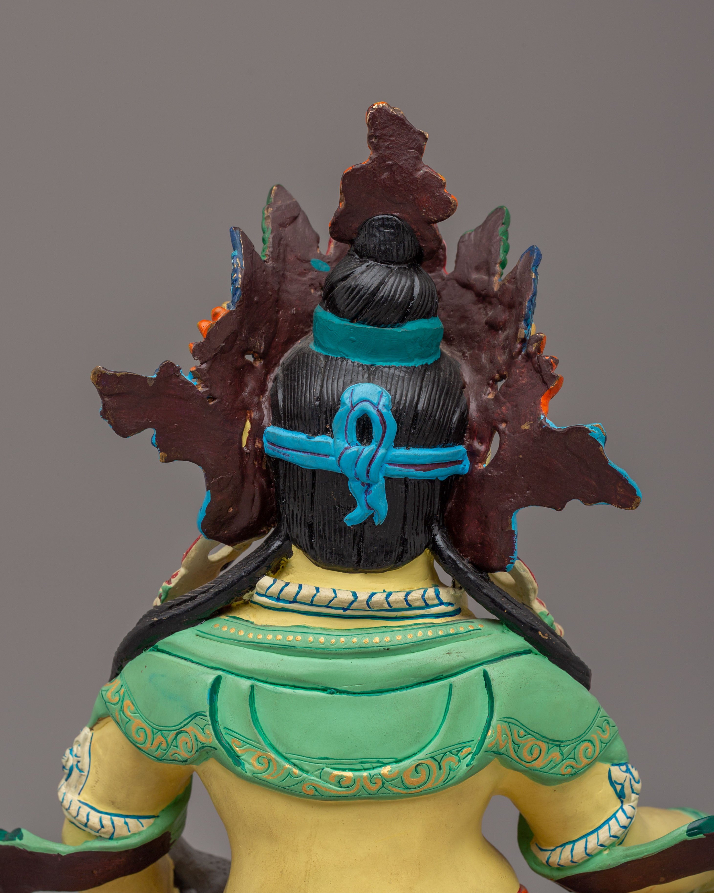Handmade Dzambhala Buddhist Statue | Wealth Deity Figurine