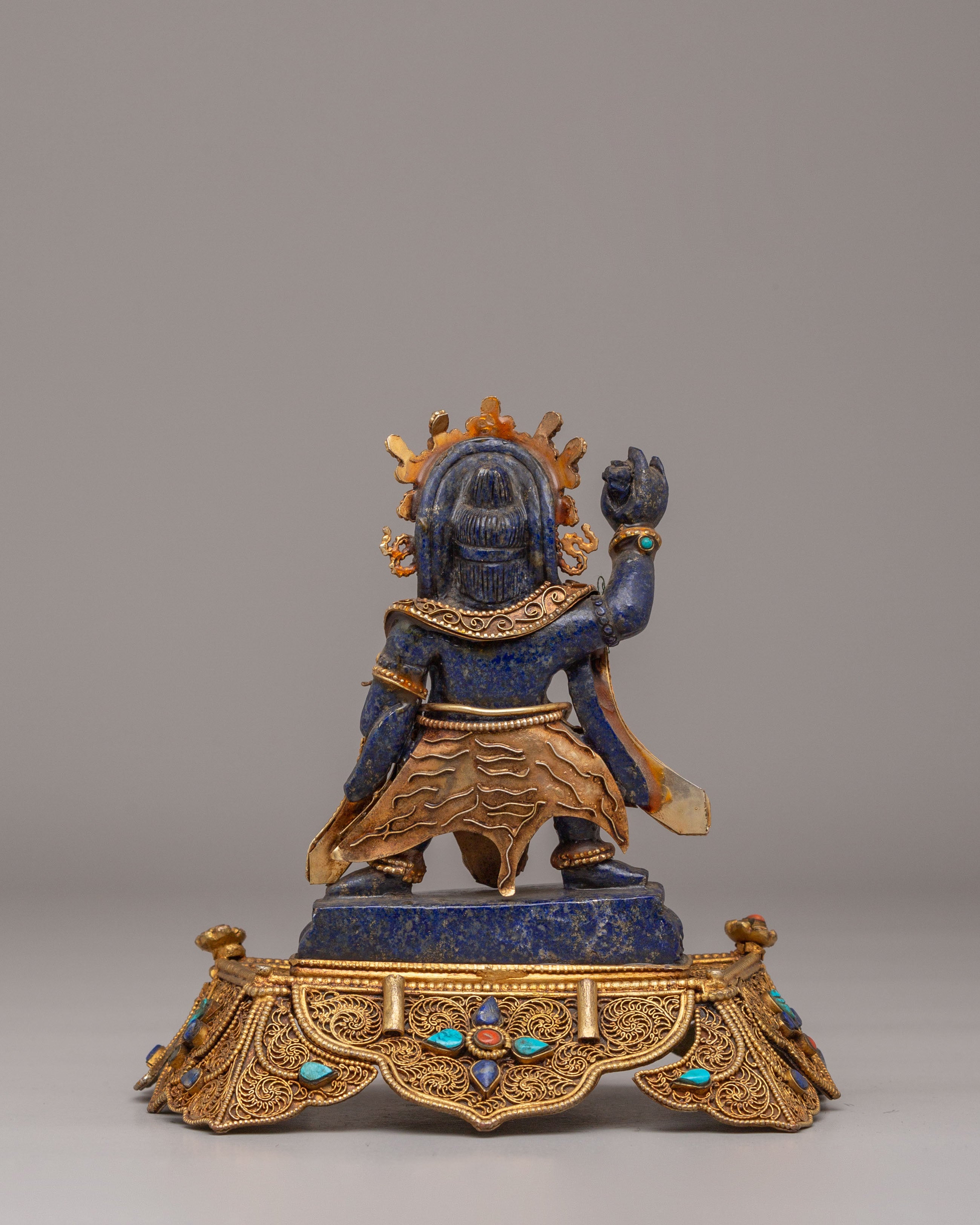 Vajrapani Protector Deity Statue | Spiritual Tibetan Art