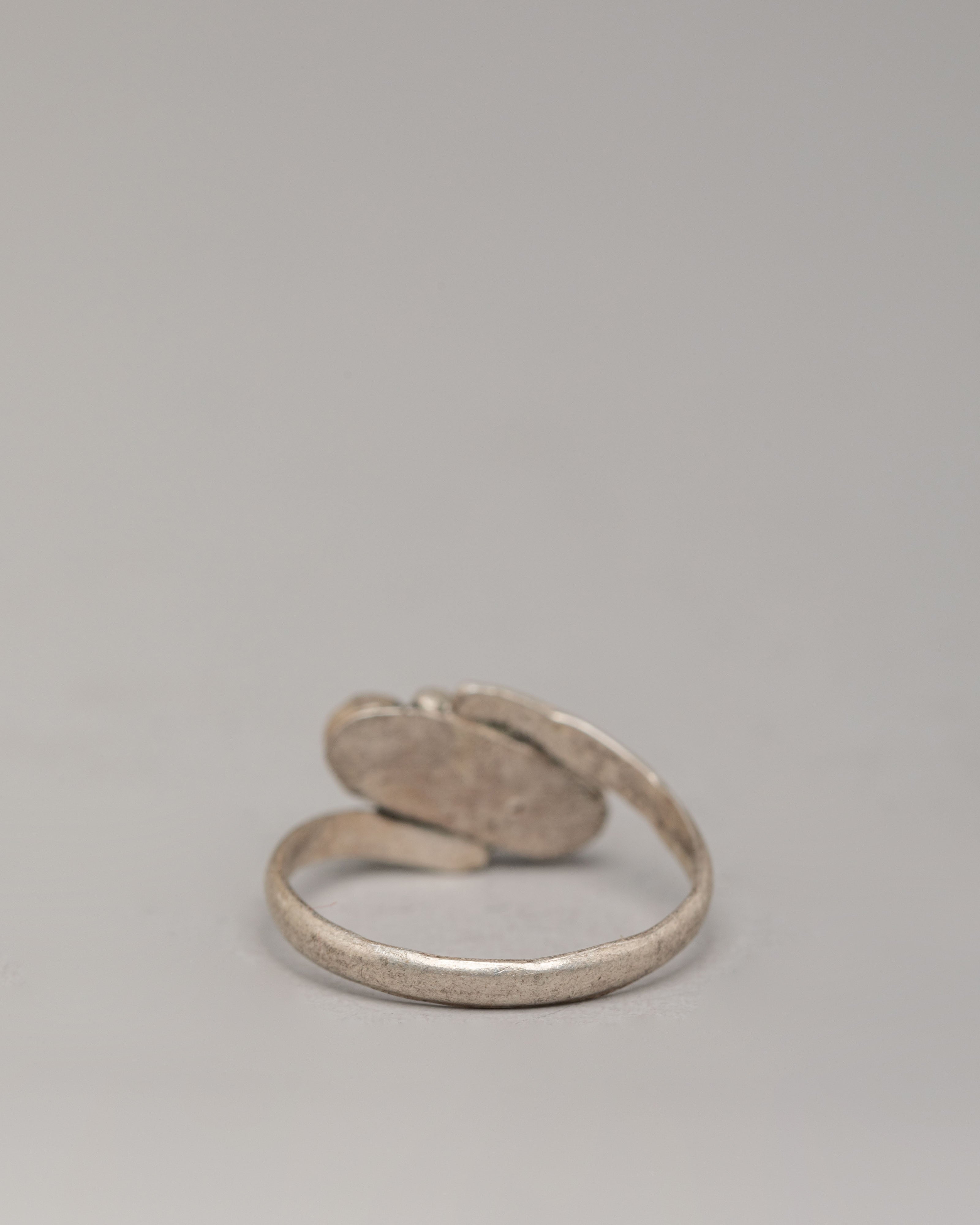 Handmade Ring | Silver Ring with Small Zircon Stones
