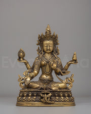 Divine Lakshmi Goddess Statue 