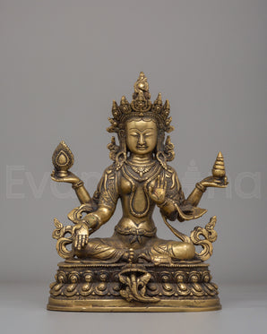 Divine Lakshmi Goddess Statue 