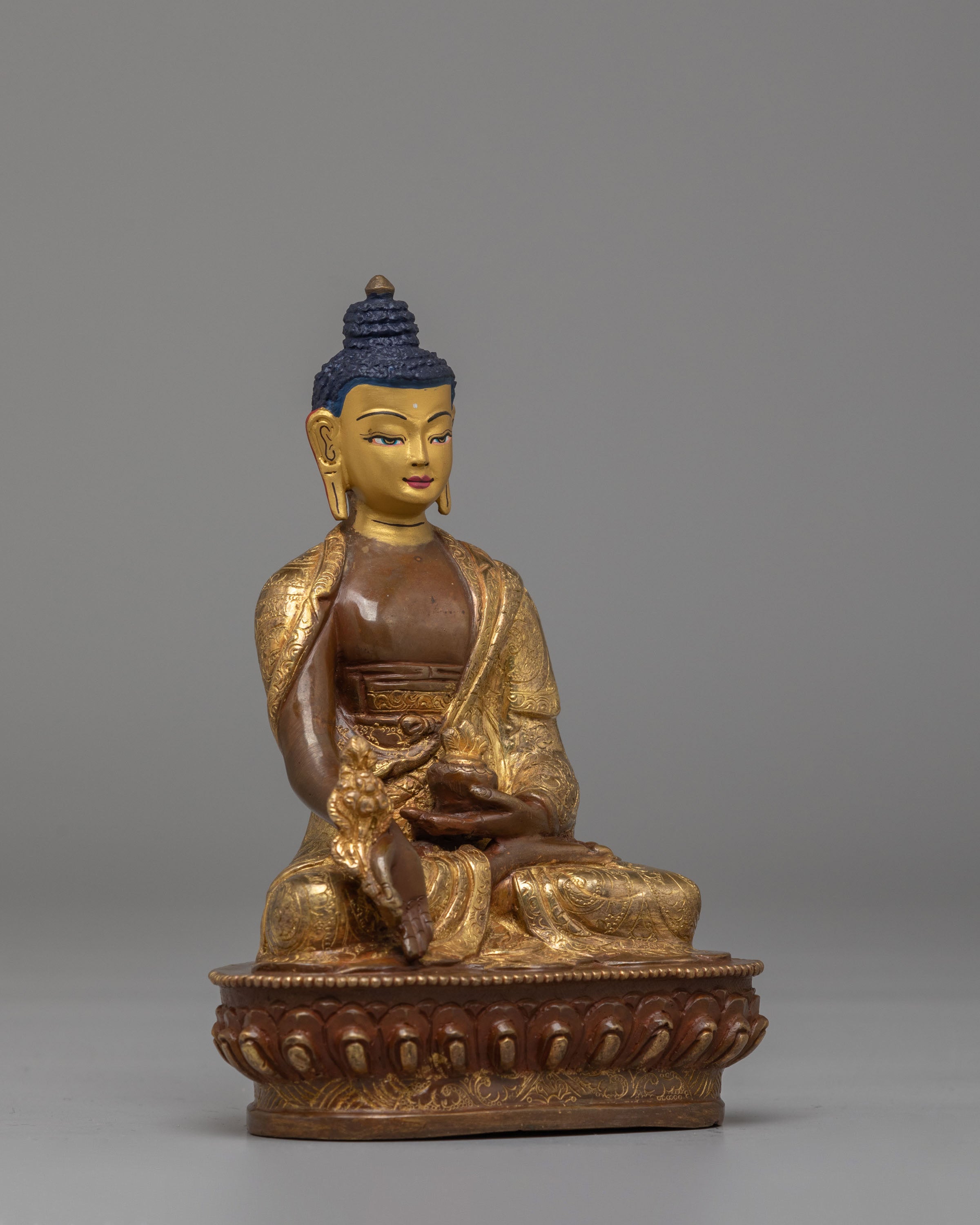 Traditional Medicine Buddha Statue | Tibetan Healing Buddha