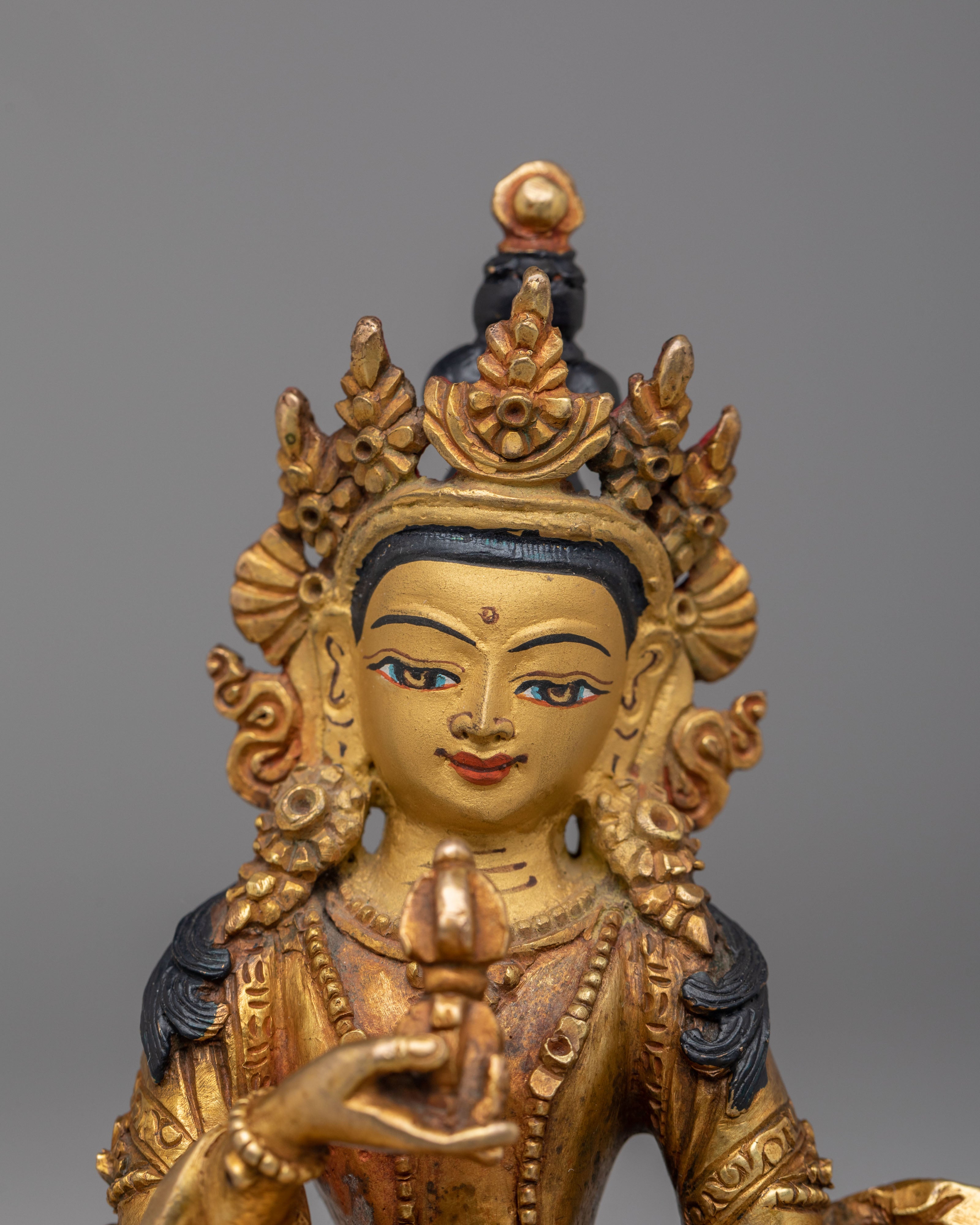 Buddhist Vajrasattva Sculpture | Handcrafted Tibetan Art