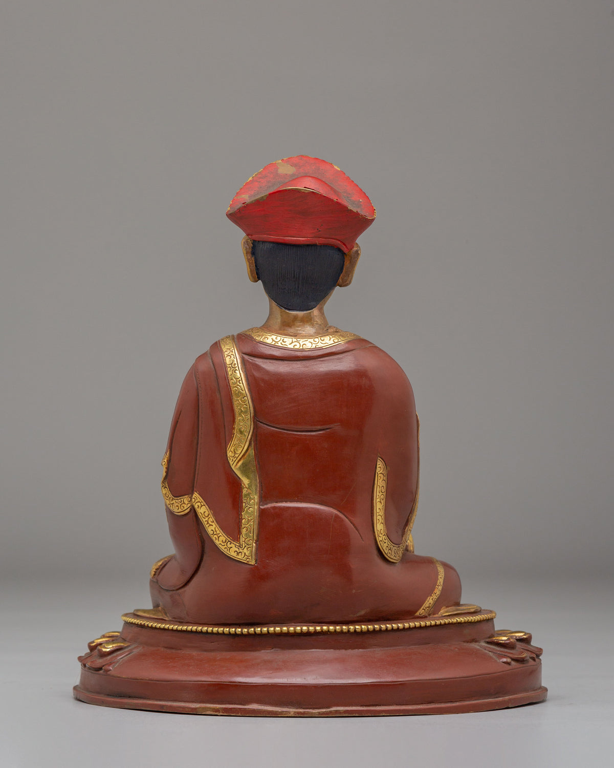 Handmade Buddhist Master Statue | Tibetan Artwork