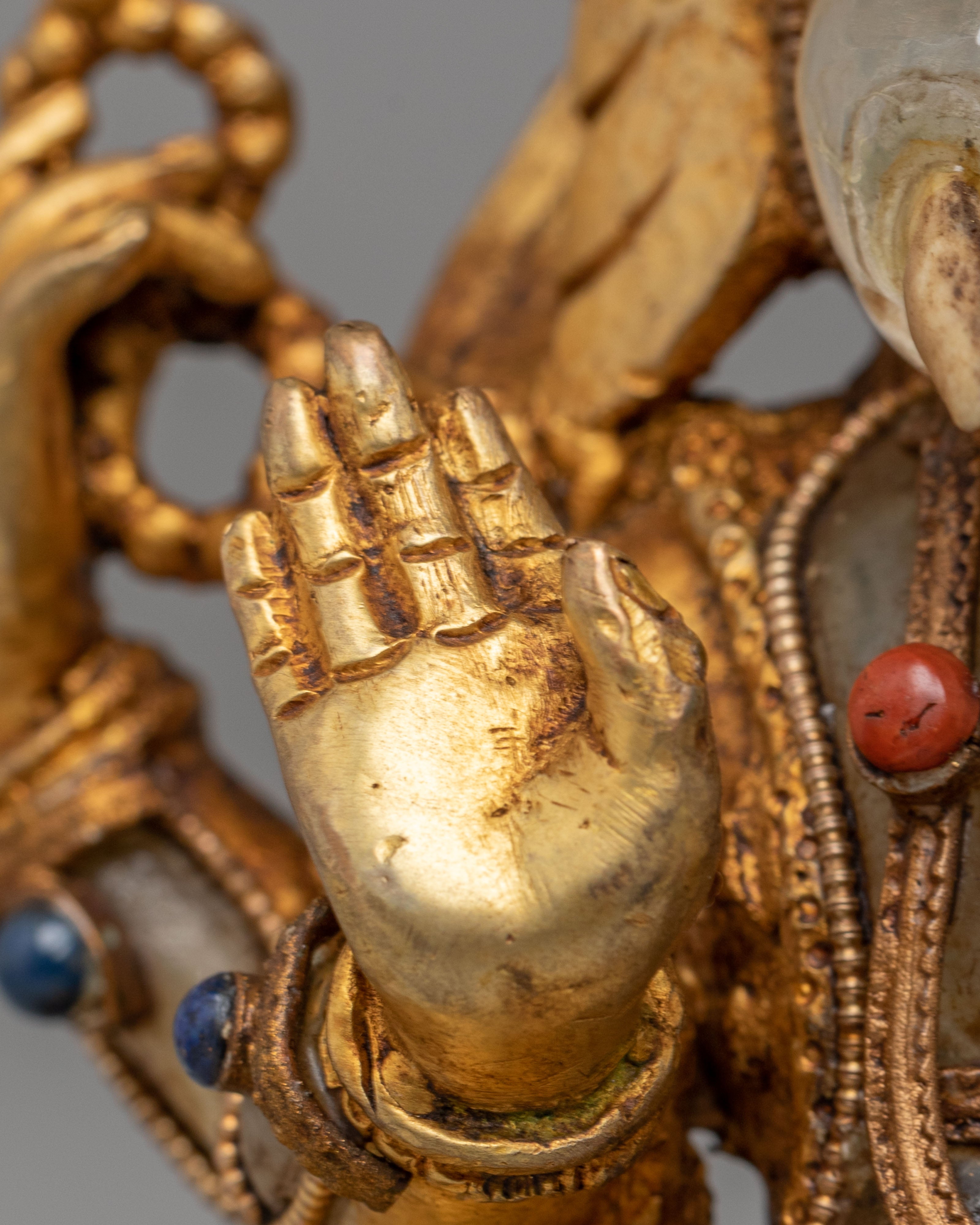 Spiritual Ganesh Deity Sculpture | Handmade Hindu God Figurine
