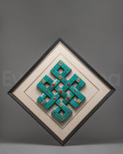 Handmade  Endless Knot Wall Hanging