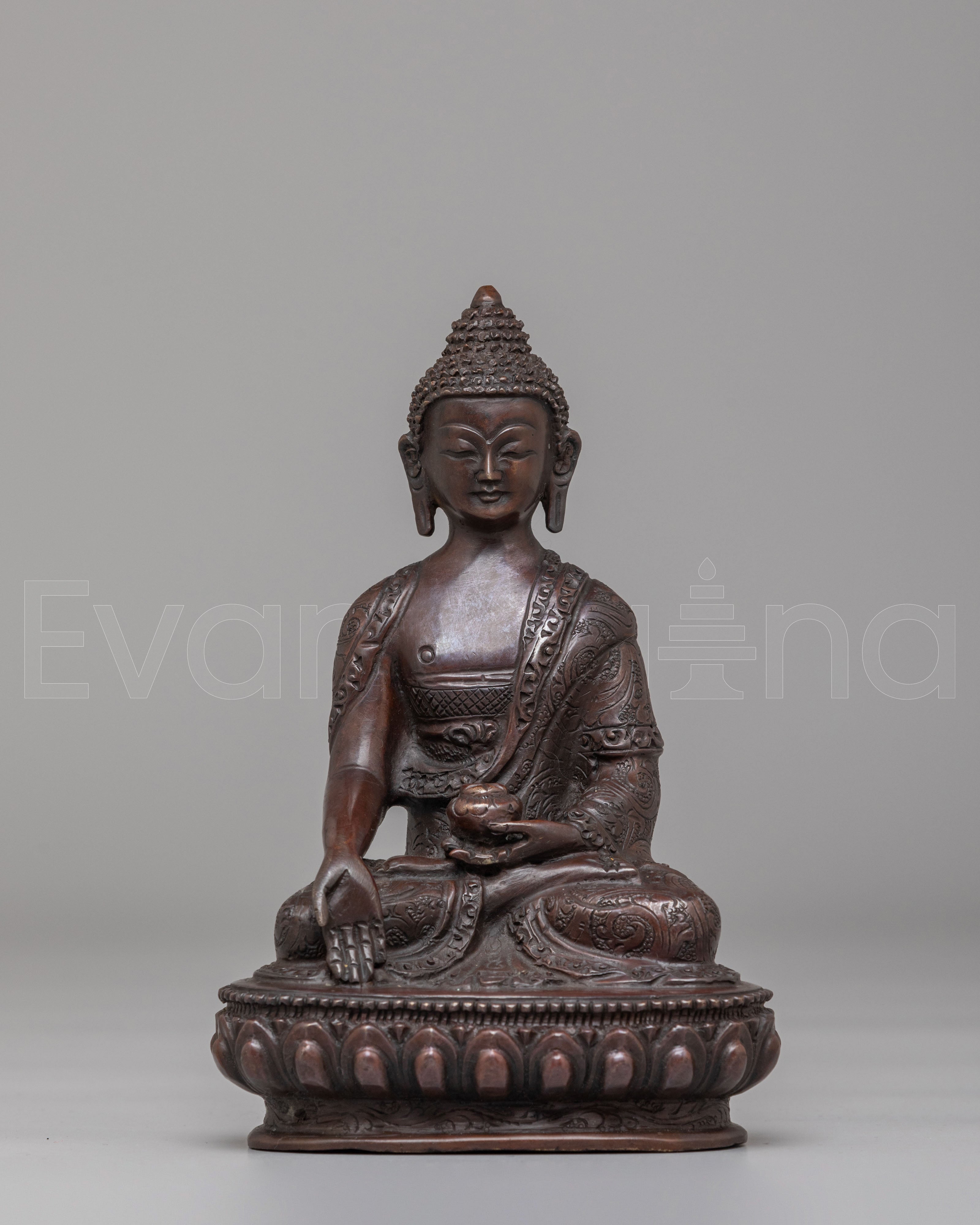 Historic Ratnasambhava Buddha Statue