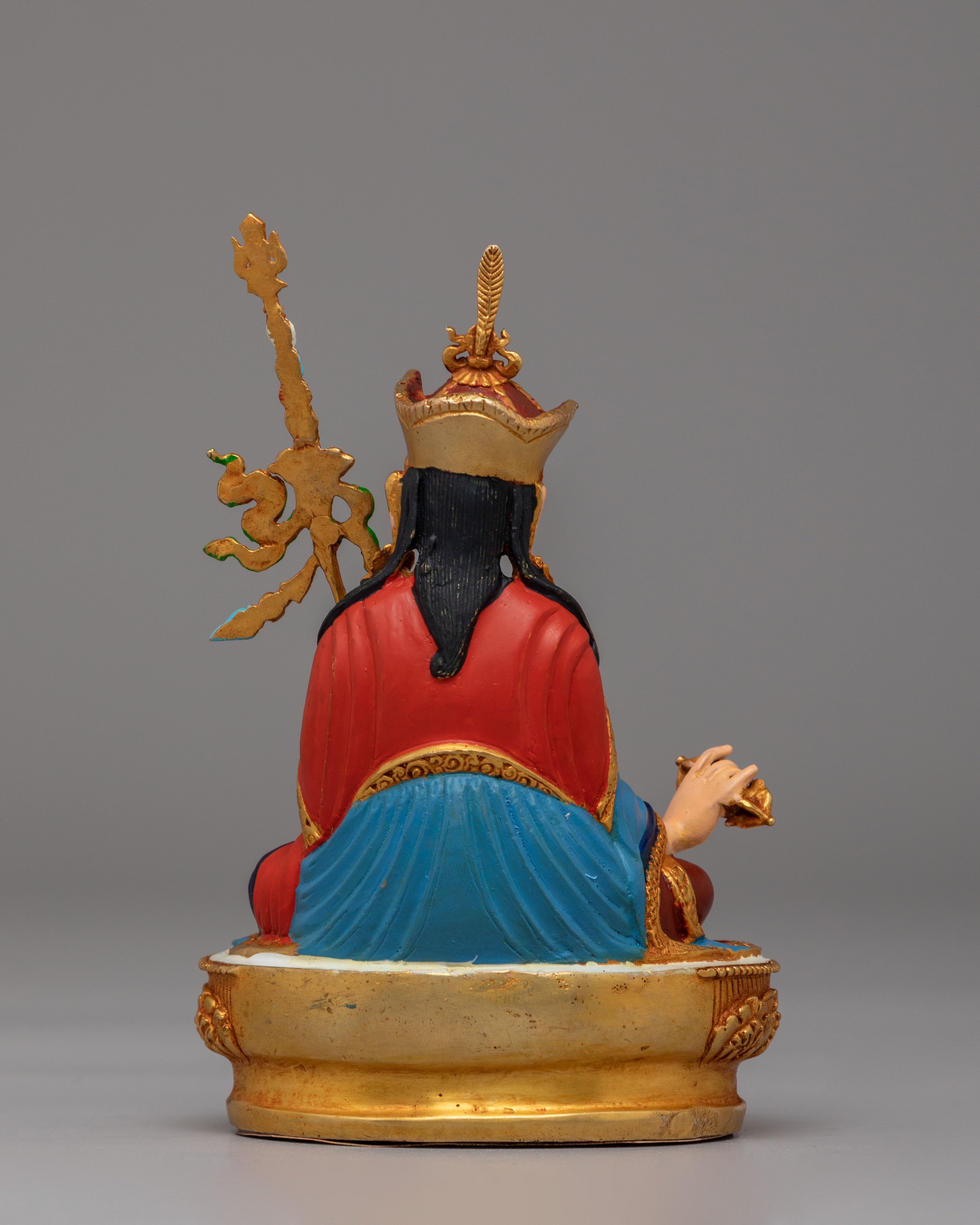 Sacred Guru Rinpoche Divine Statue | Spiritual Home Decor