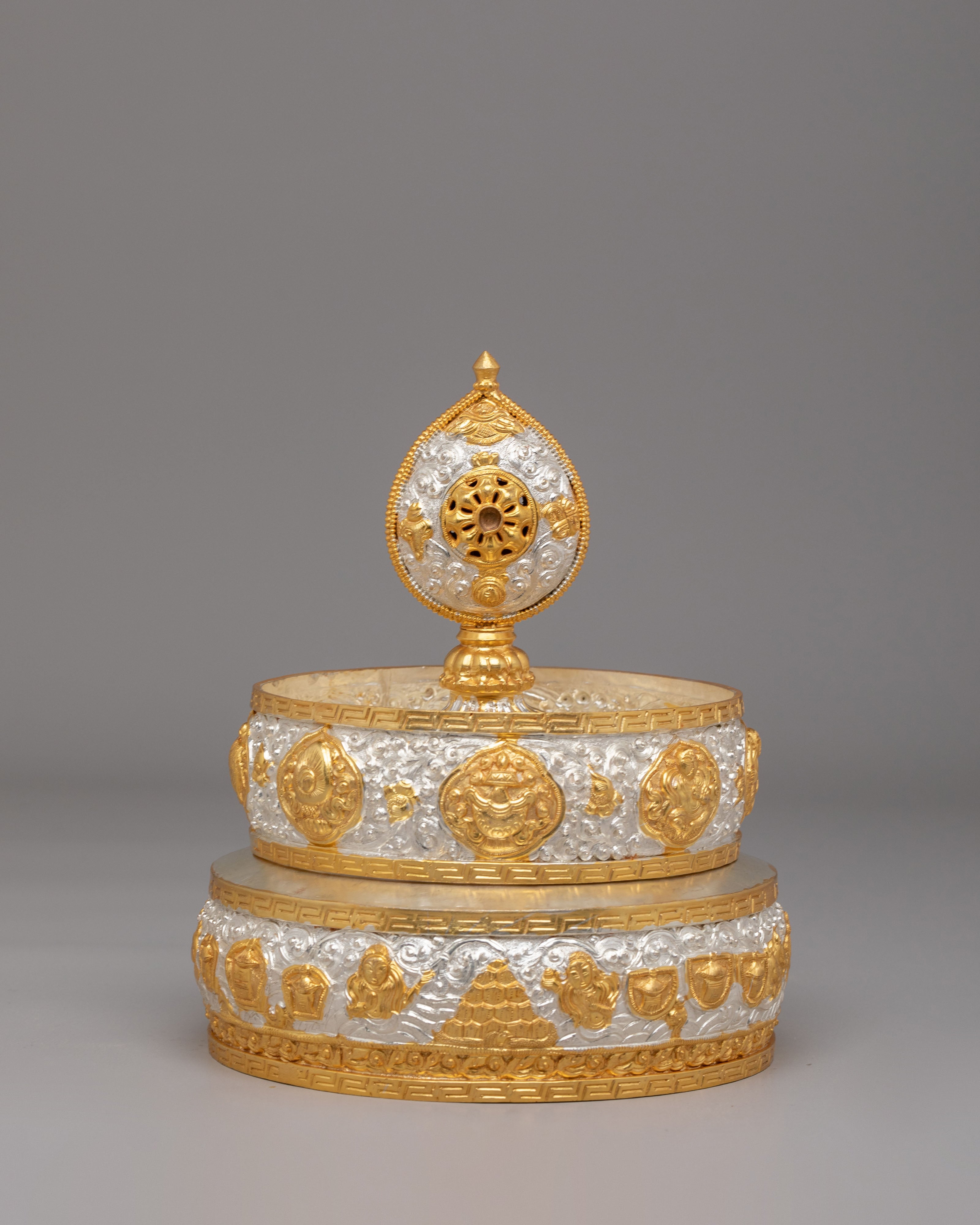 Handcrafted Mandala Offering for Rituals | Buddhist Altar Decor
