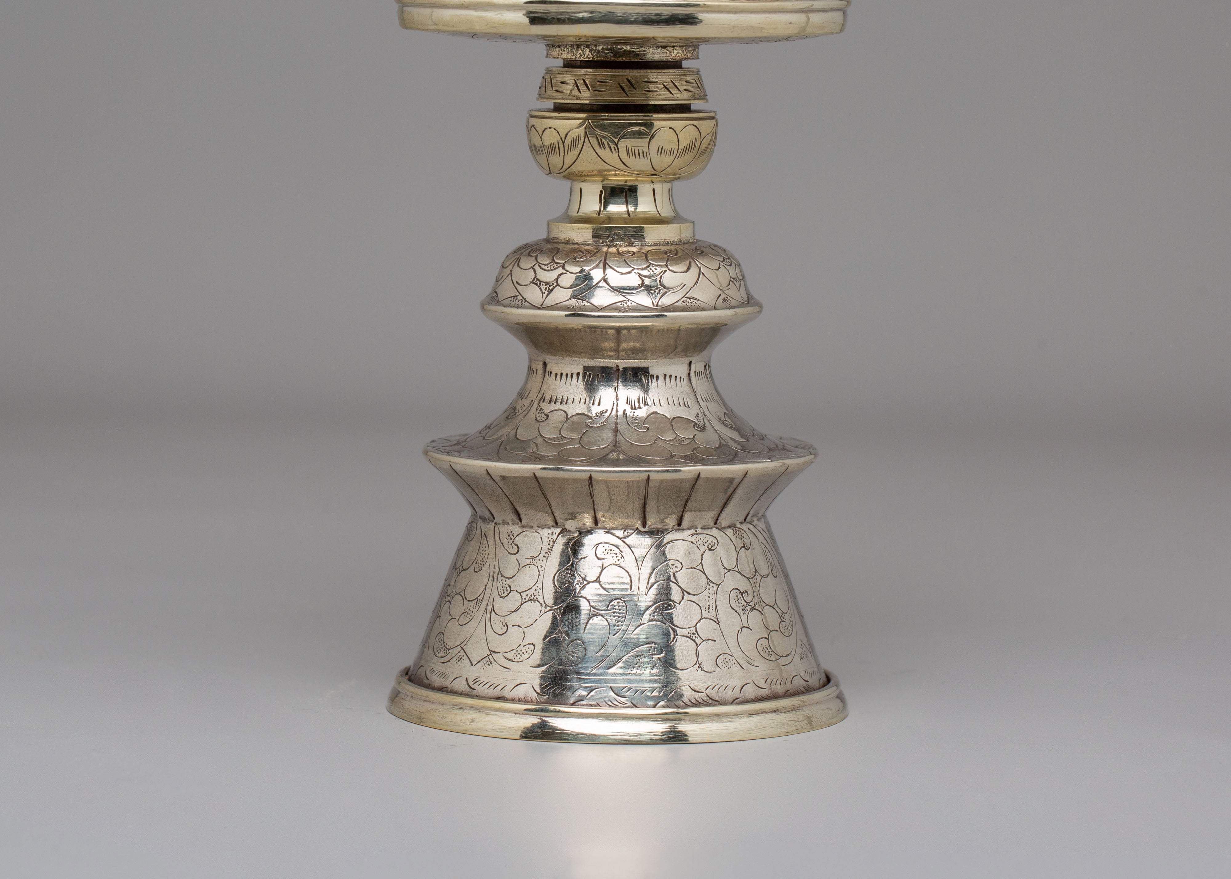 Handmade Himalayan Butter Lamp Set | Traditional Buddhist Light Offering