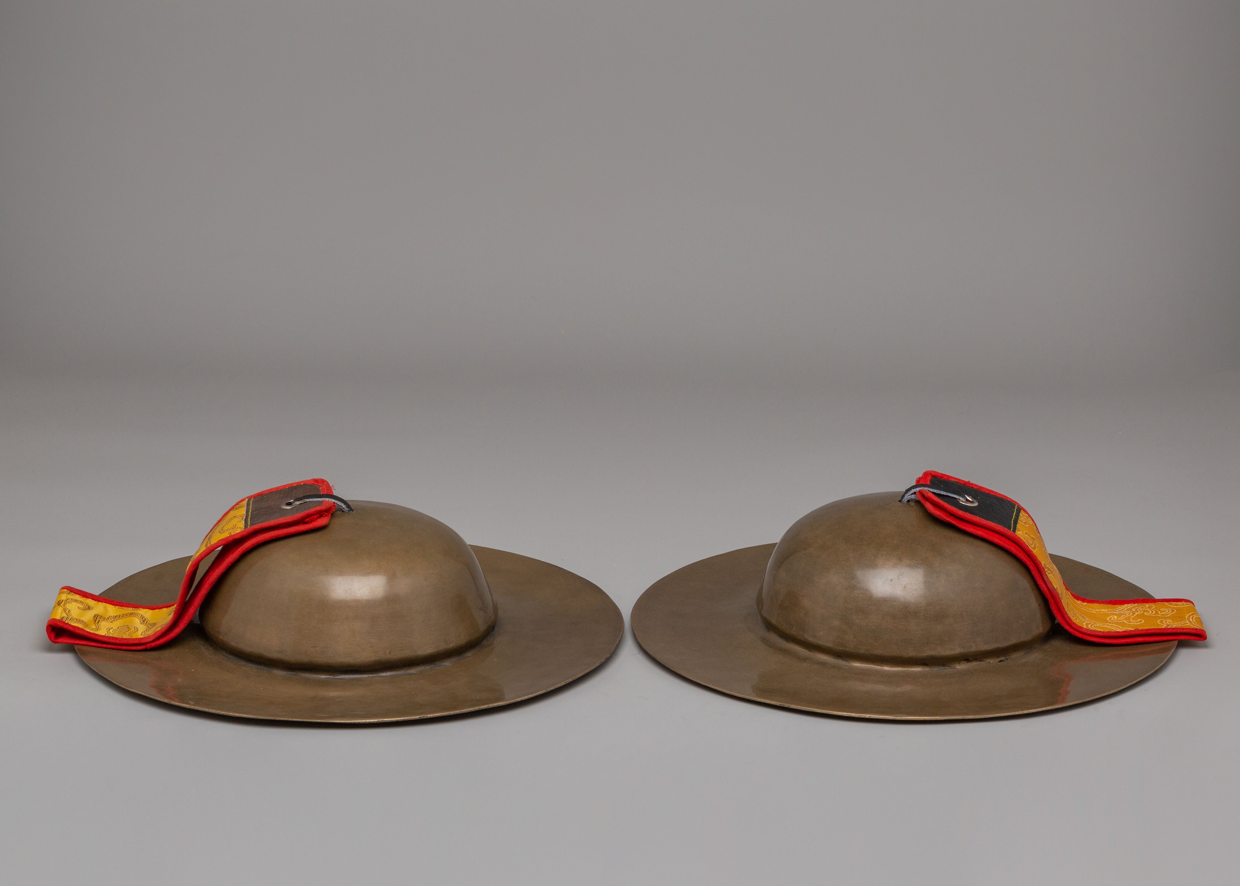 Handcrafted Buddhist Jhyamta Cymbals | Buddhist Ritual Sound Instrument