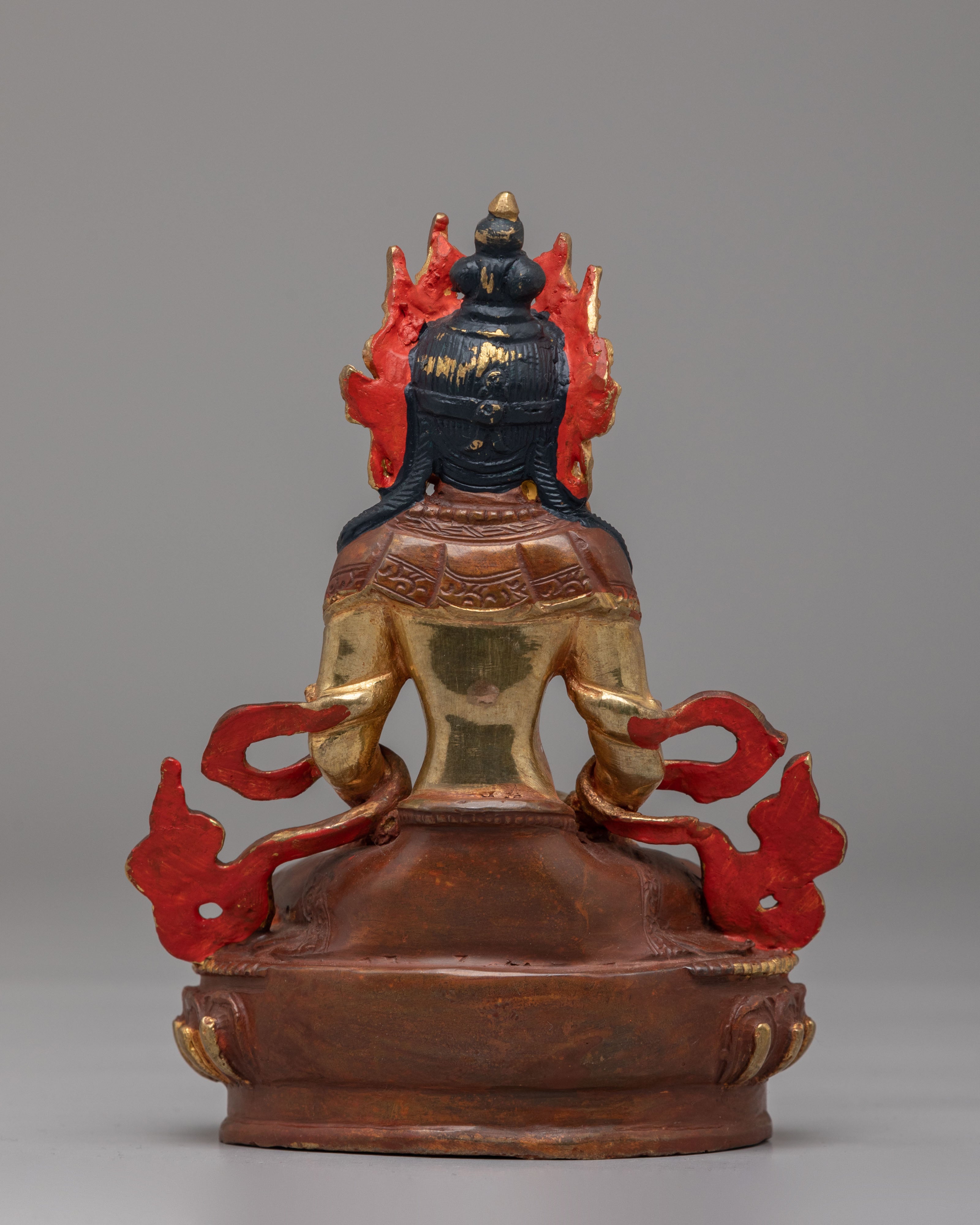 Sacred Amitayus Sculpture For Wisdom | Handcrafted Tibetan Art