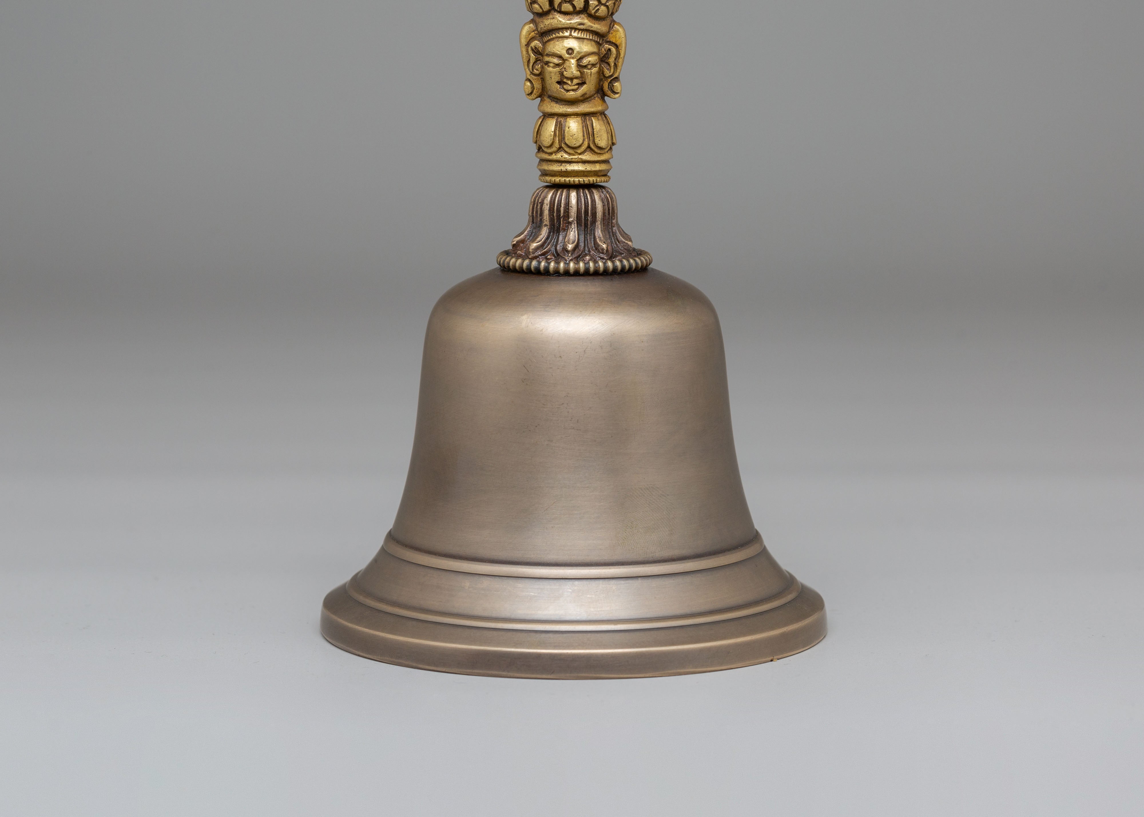 Sacred Vajra and Bell Set for Ritual | Handcrafted Buddhist Meditation Tools