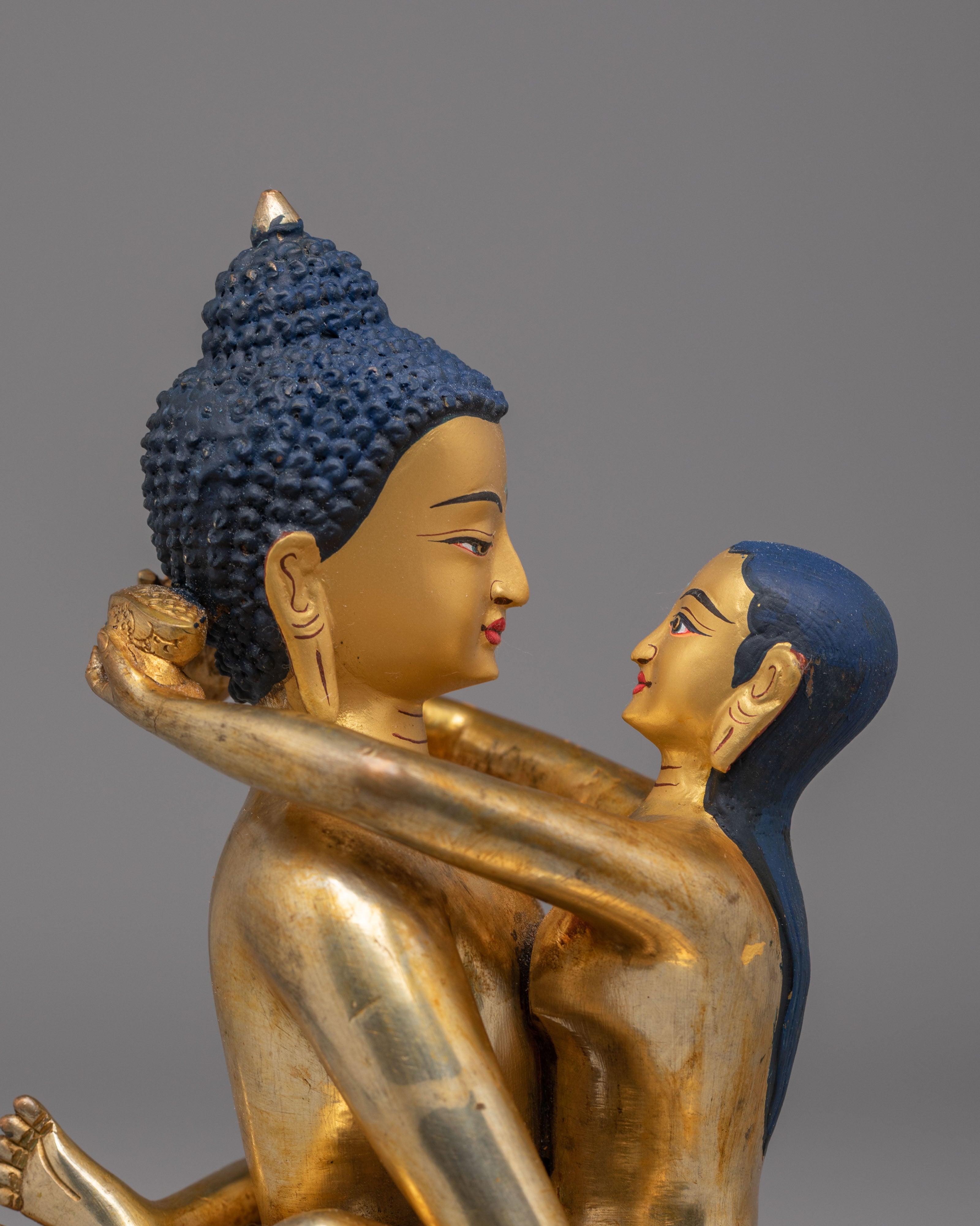 Primordial Buddha Samantabhadra Statue | Tibetan Deity Art