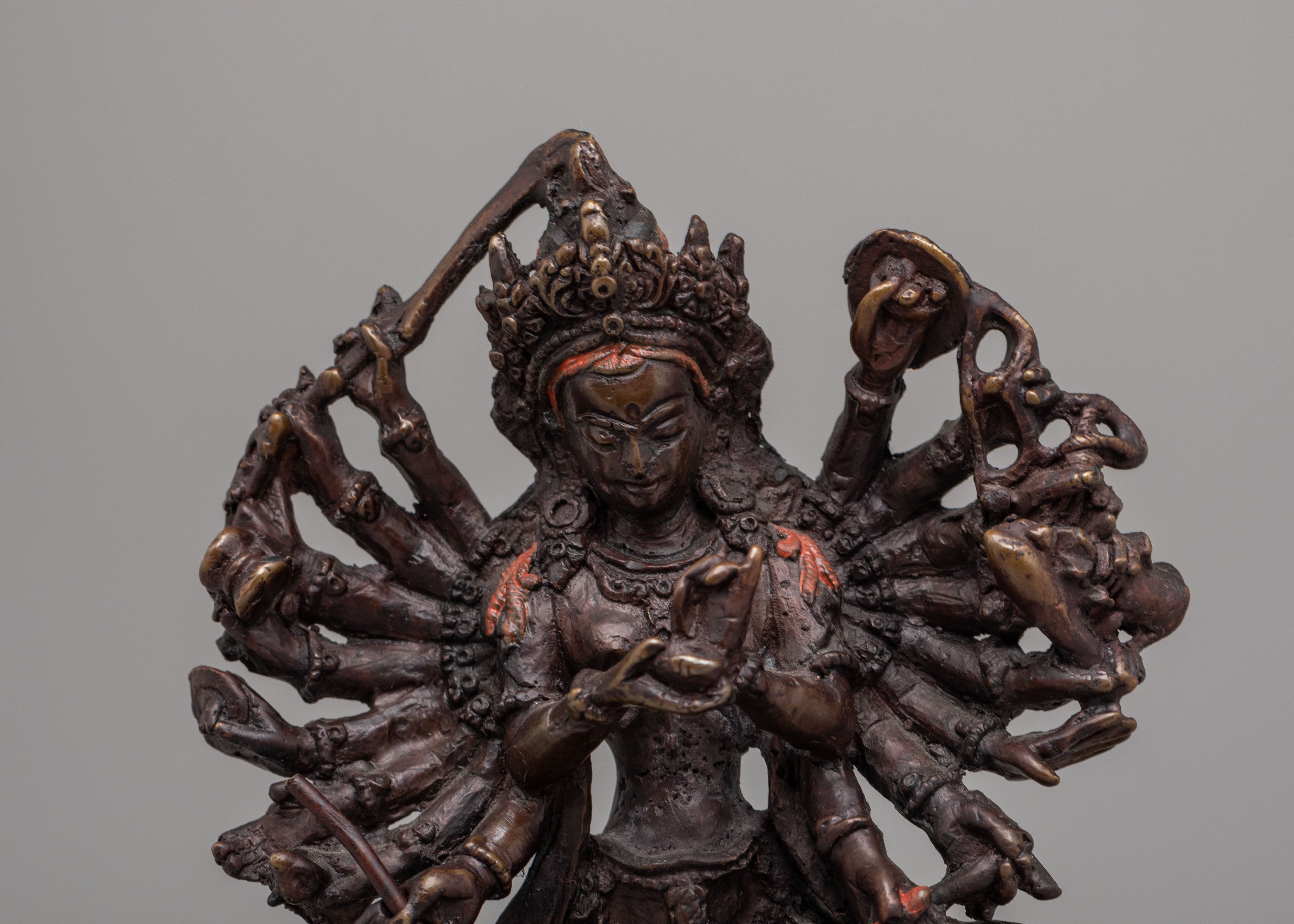 Sacred Lord Durga Statue | Divine Hindu Goddess Sculpture
