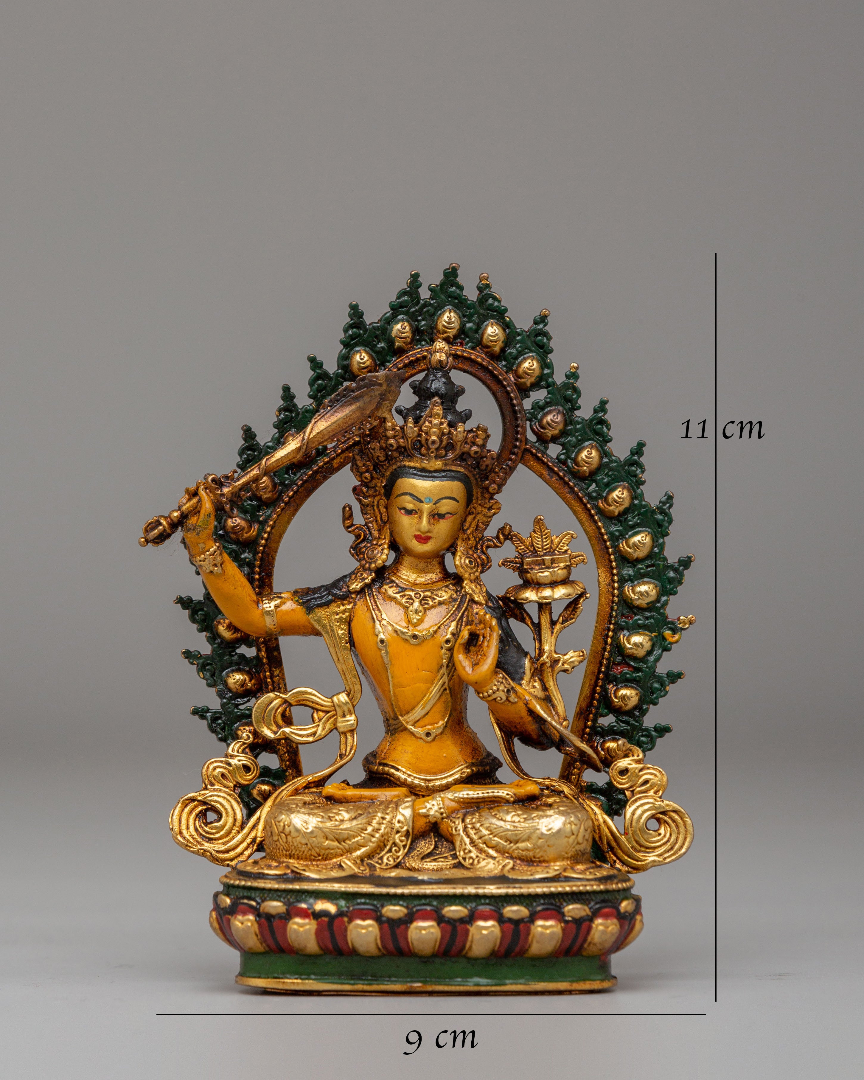 Spiritual Handmade Manjushri Statue | Symbol of Wisdom