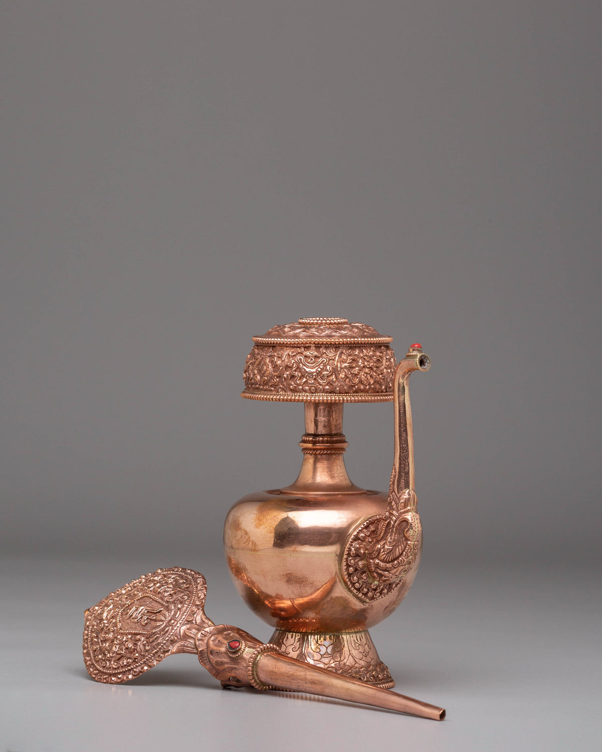 Tibetan Bhumba Offering Vessel | A Sacred Ritual Object for Spiritual Ceremonies