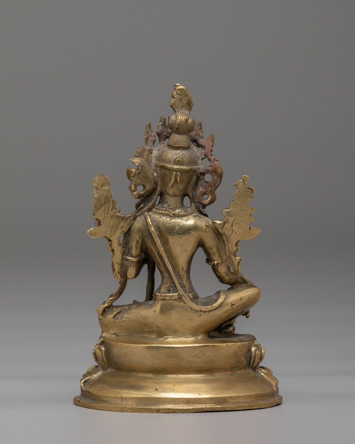 Traditional Green Tara Buddhist Sculpture | Spiritual Home Decor