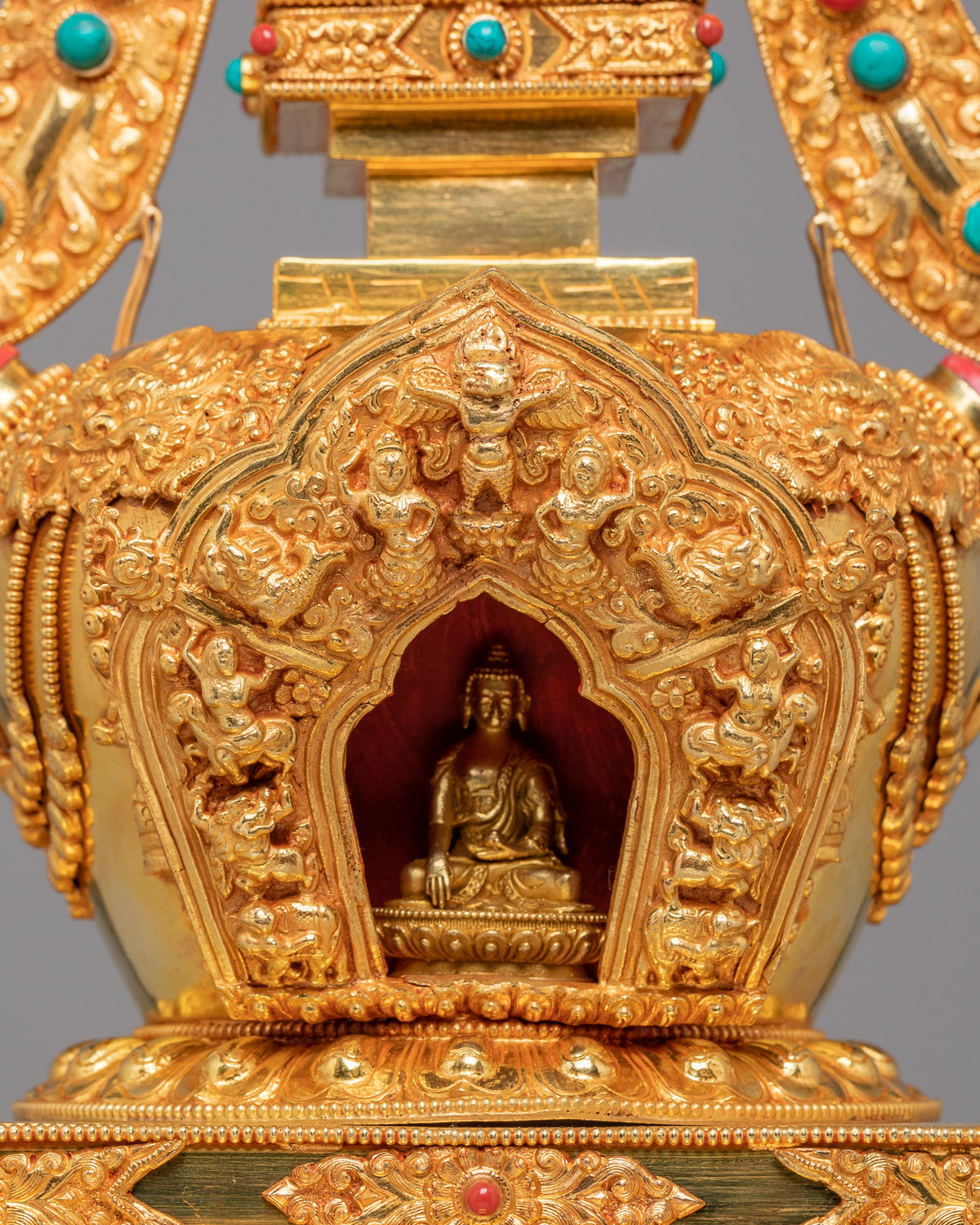 Himalayan Buddhist Enlightenment Chorten | Sacred Spiritual Symbol
