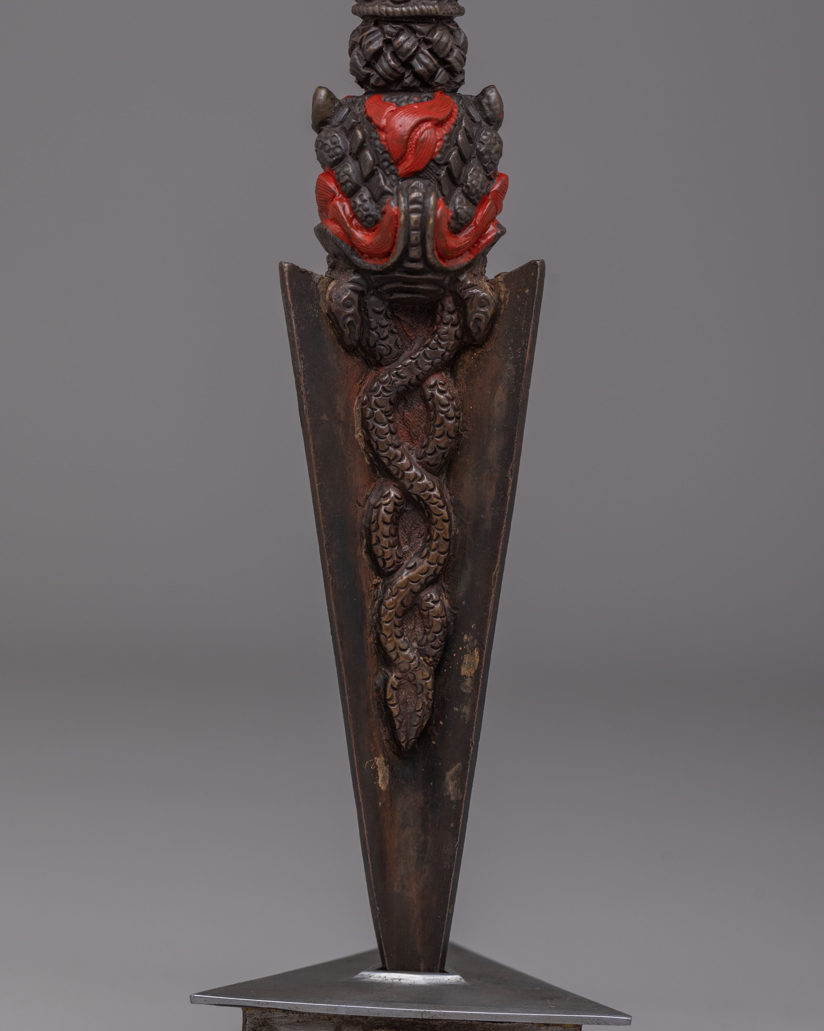 Handcrafted Sacred Tibetan Phurba | Ritual Dagger for Spiritual Practice