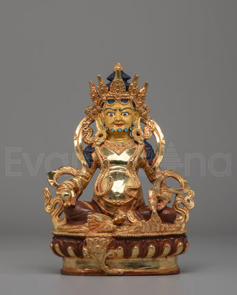 Dzambhala Wealth Deity Statue 