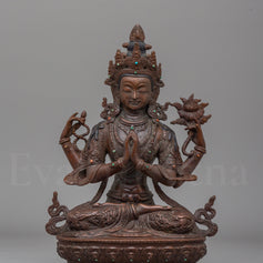 Tibetan Avalokiteshvara Chenrezig Statue