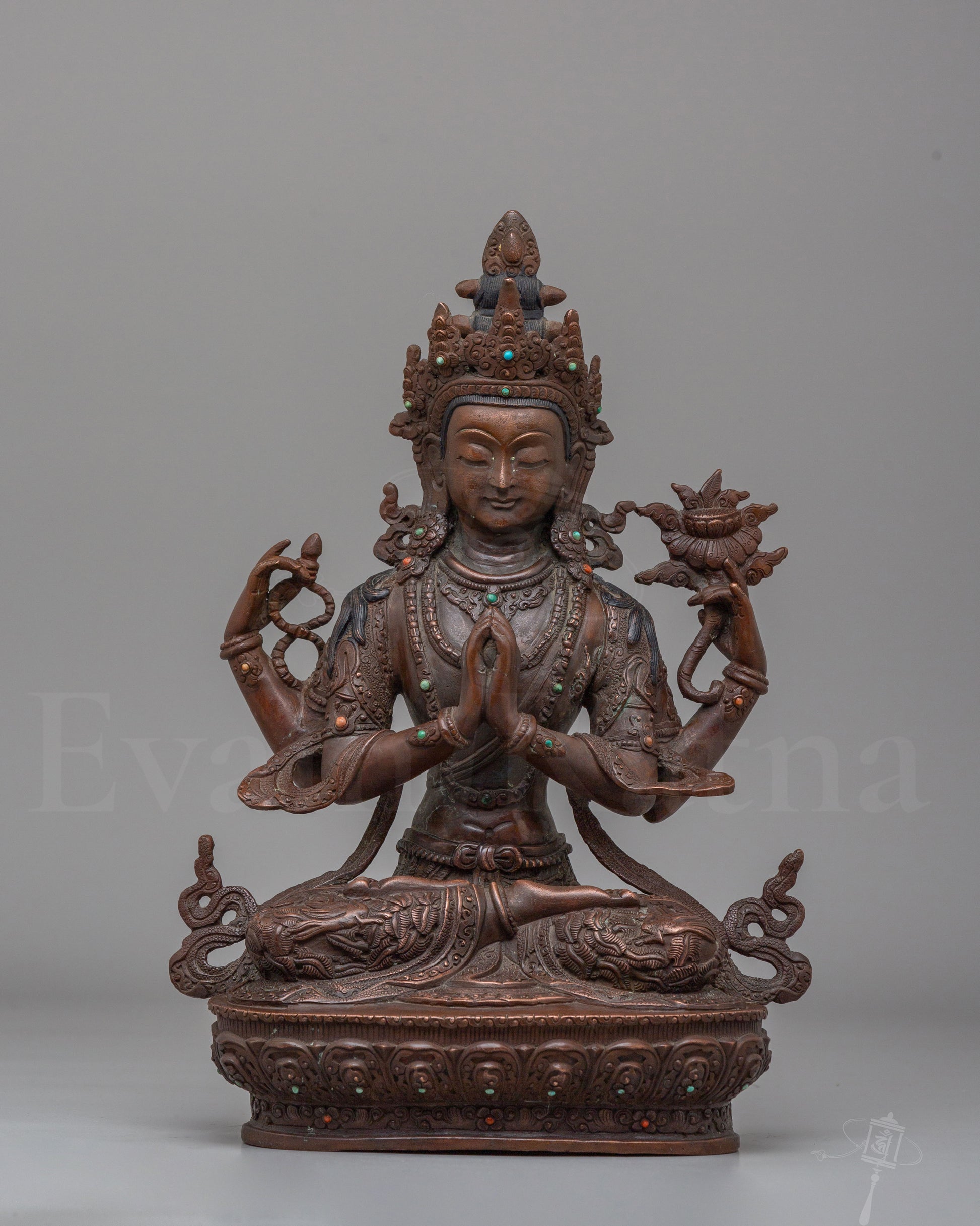 Tibetan Avalokiteshvara Chenrezig Statue