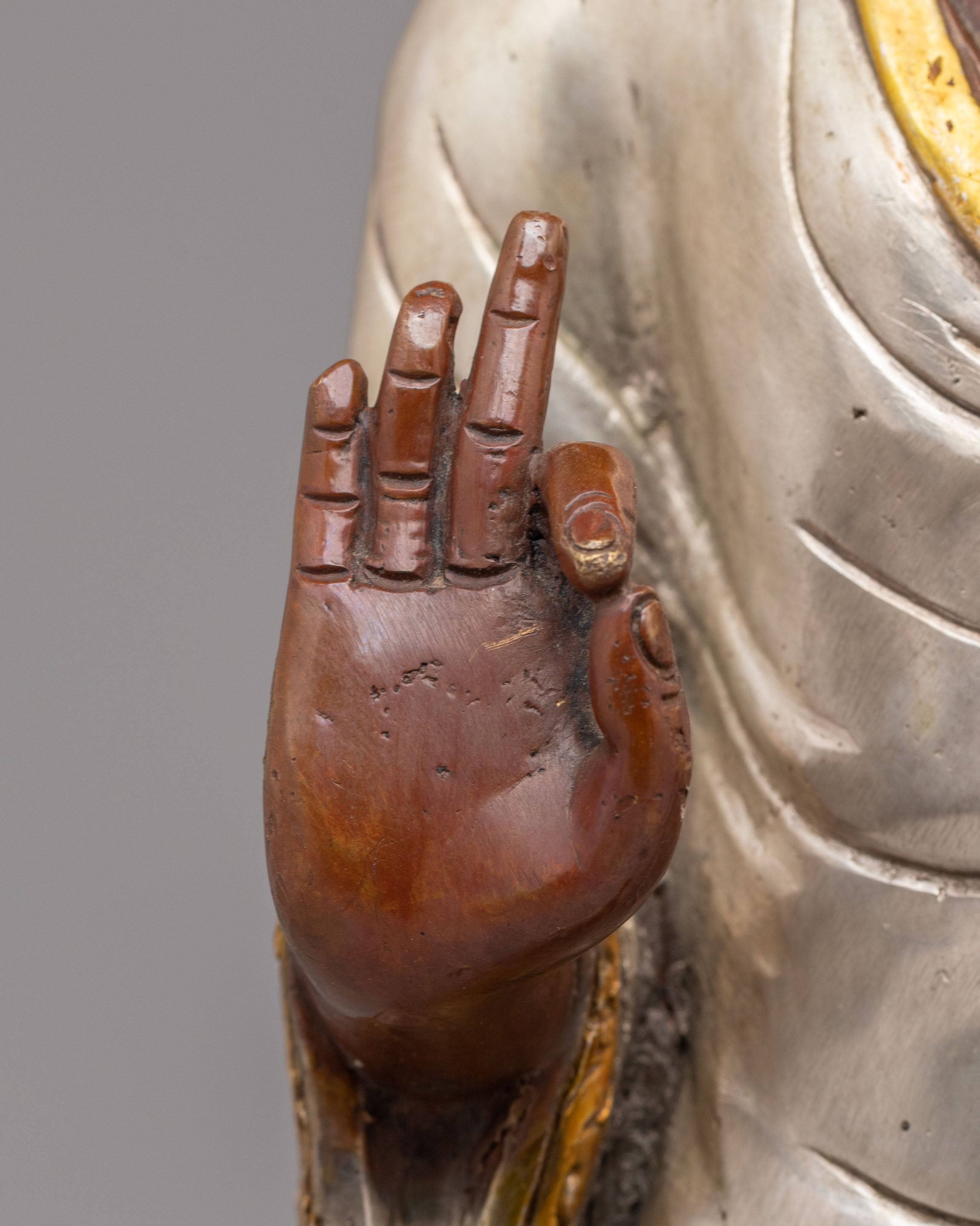 Lamp Bearer dipankara Buddha Statue  | Tibetan Gelug Master Tsongkhapa