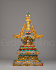 Spiritual Enlightenment Stupa For Altar
