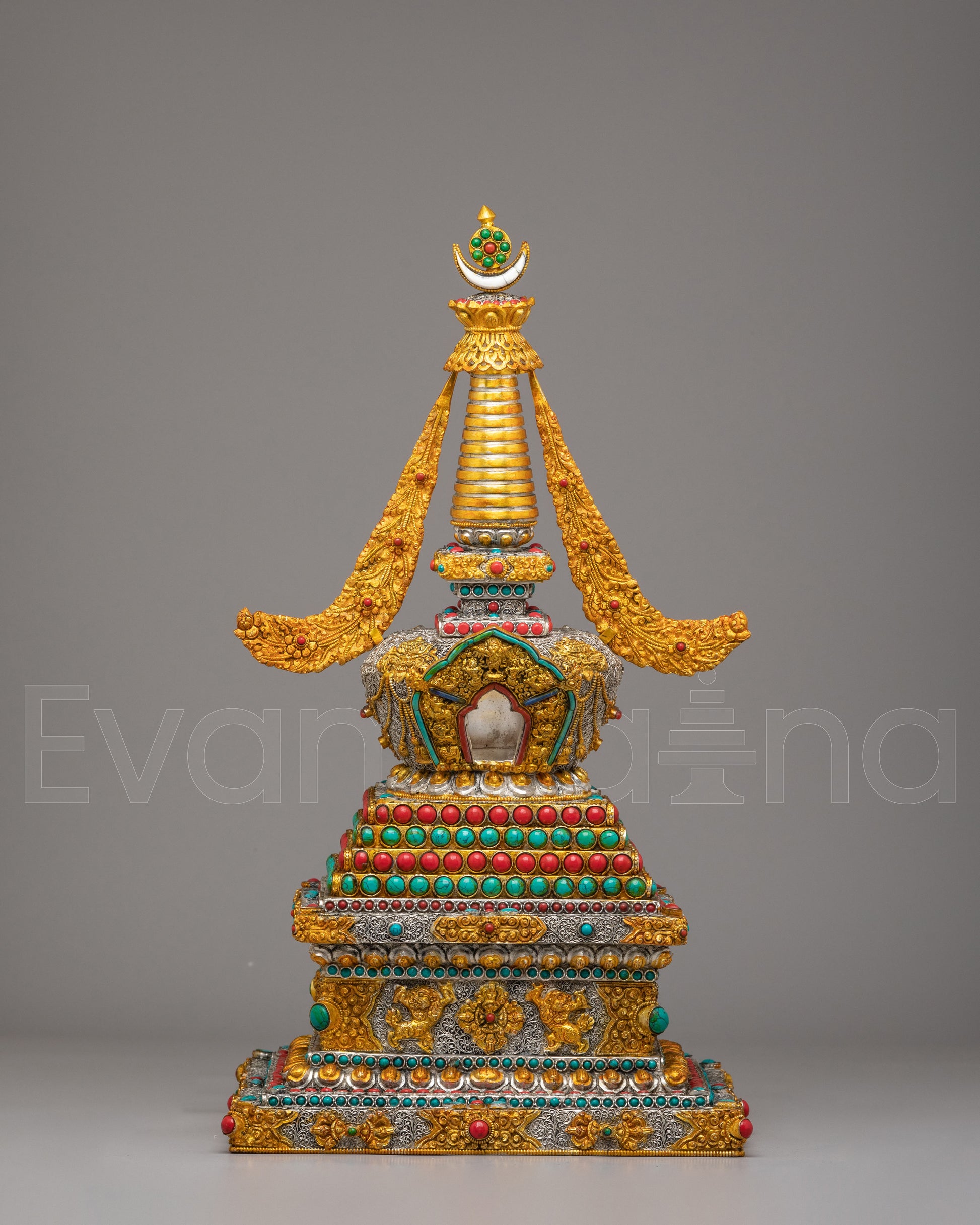 Spiritual Enlightenment Stupa For Altar