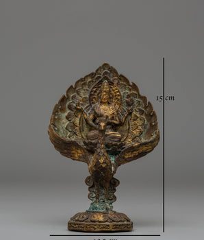 Statue of Mahamayuri | Great Peacock Queen