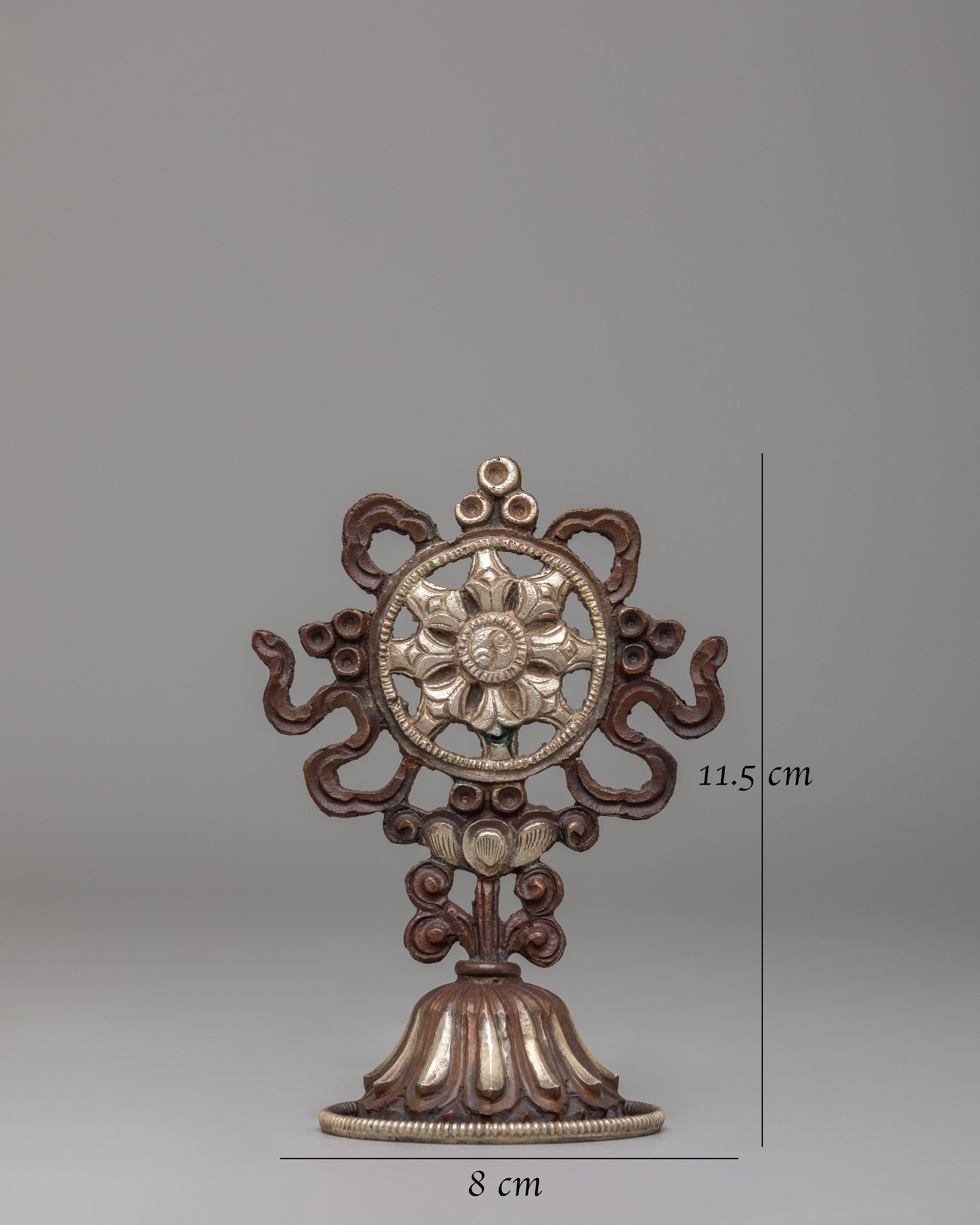 Decorative Ashtamangala Ritual Set | Tibetan Buddhist Sacred Art
