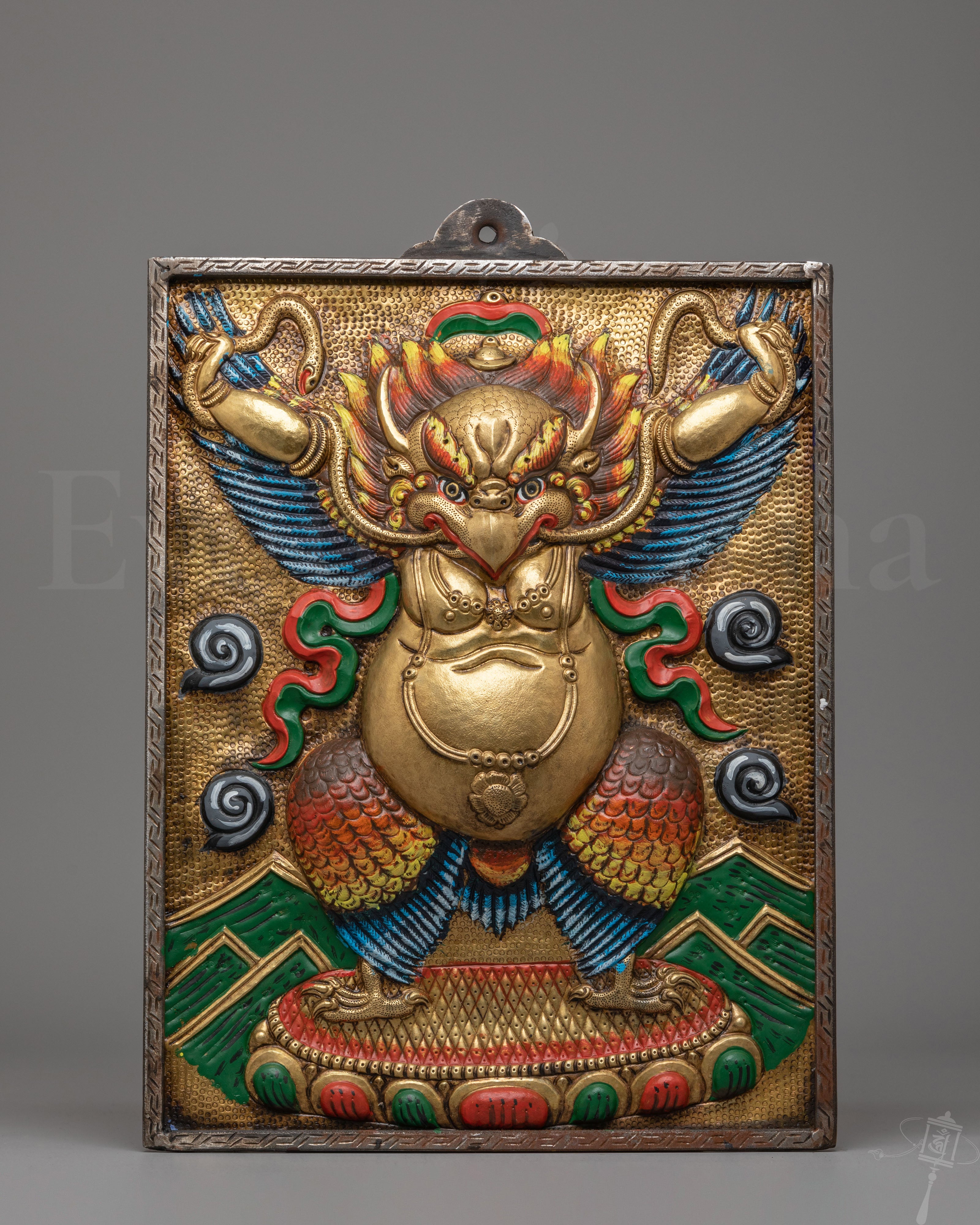 Buddhist Garuda Protector Wall Hanging