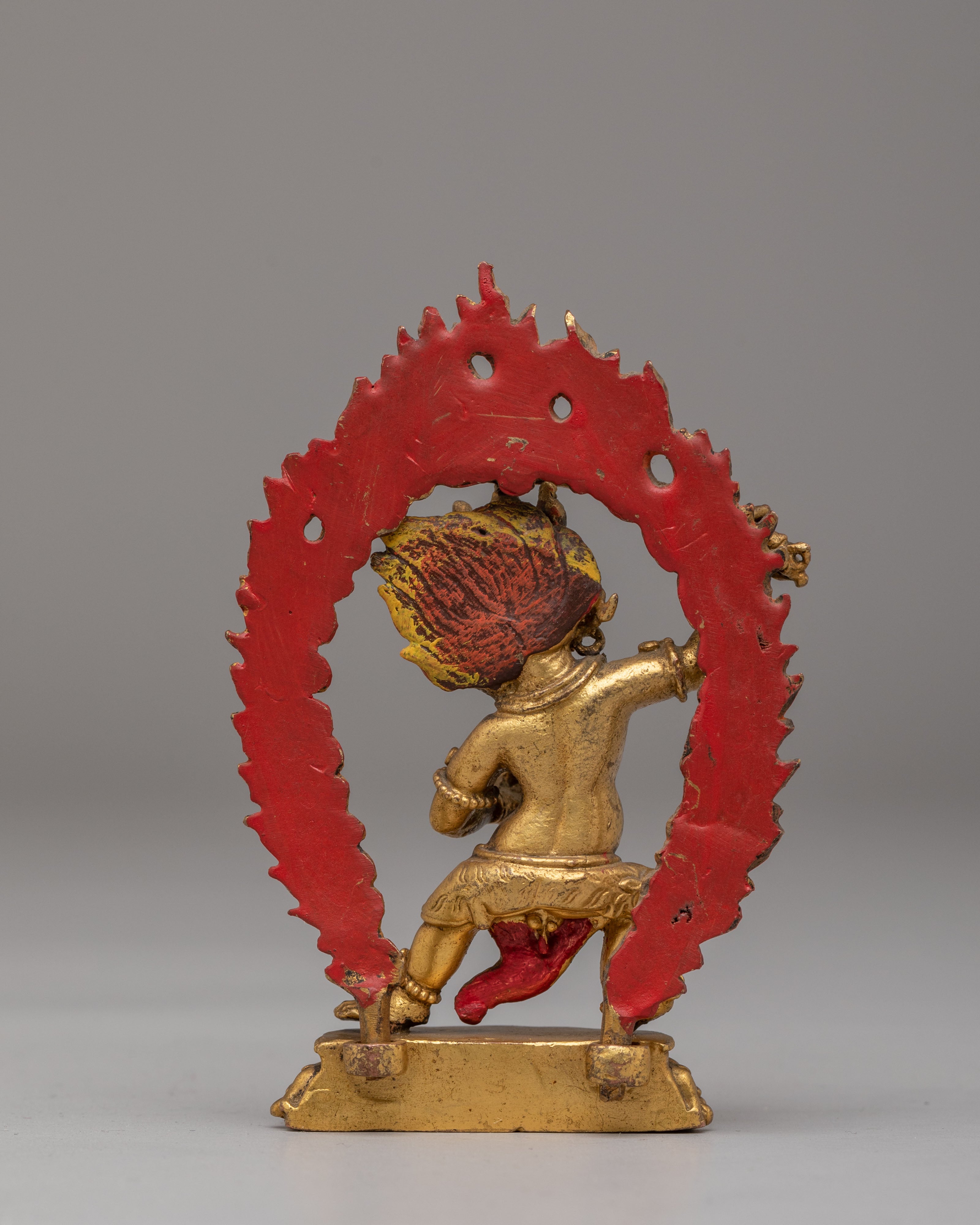 khadgapani Deity Sculpture | Tibetan Protector Statue