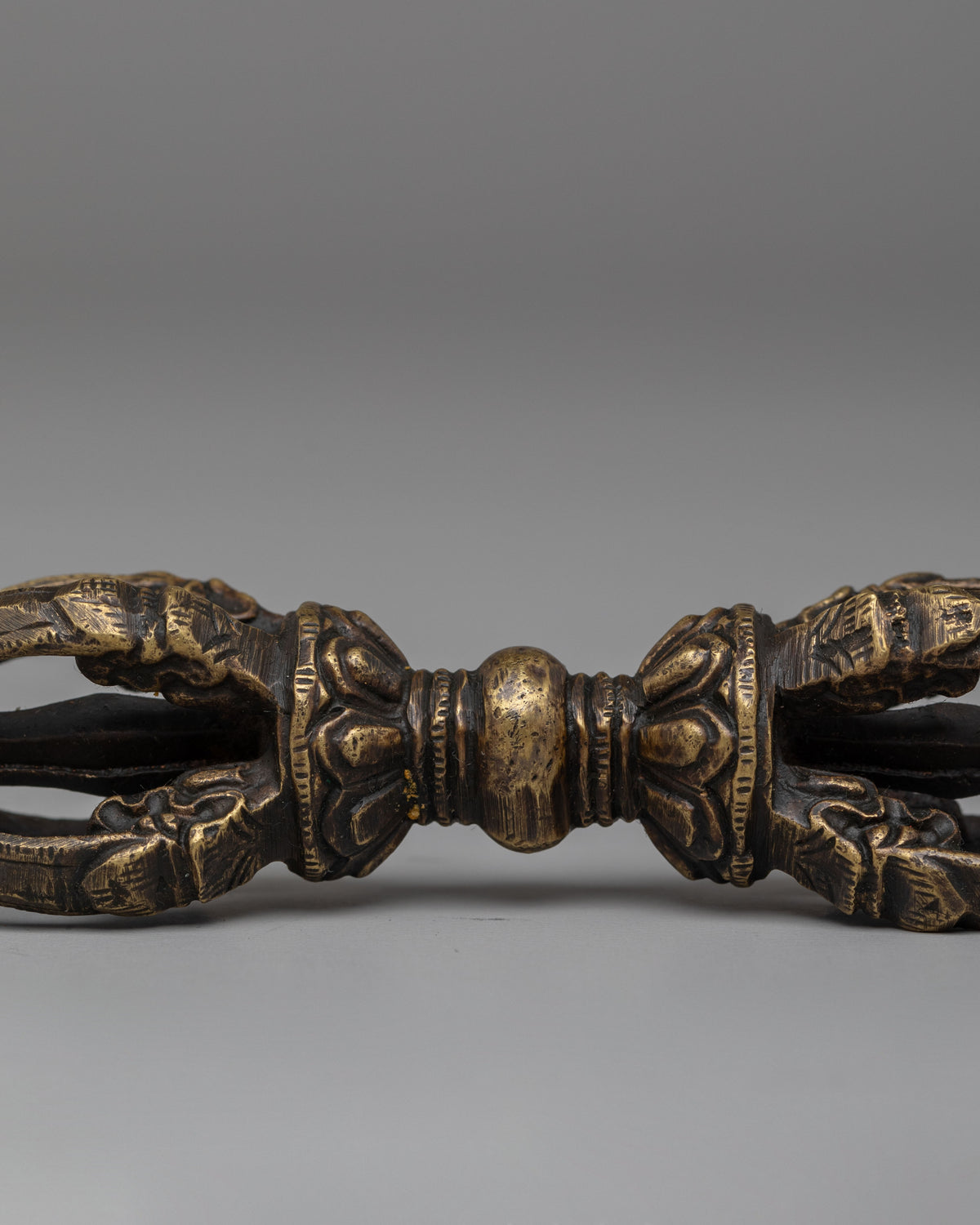 Handmade Vajra and Bell Set | Tibetan Ritual Tools for Spiritual Practice