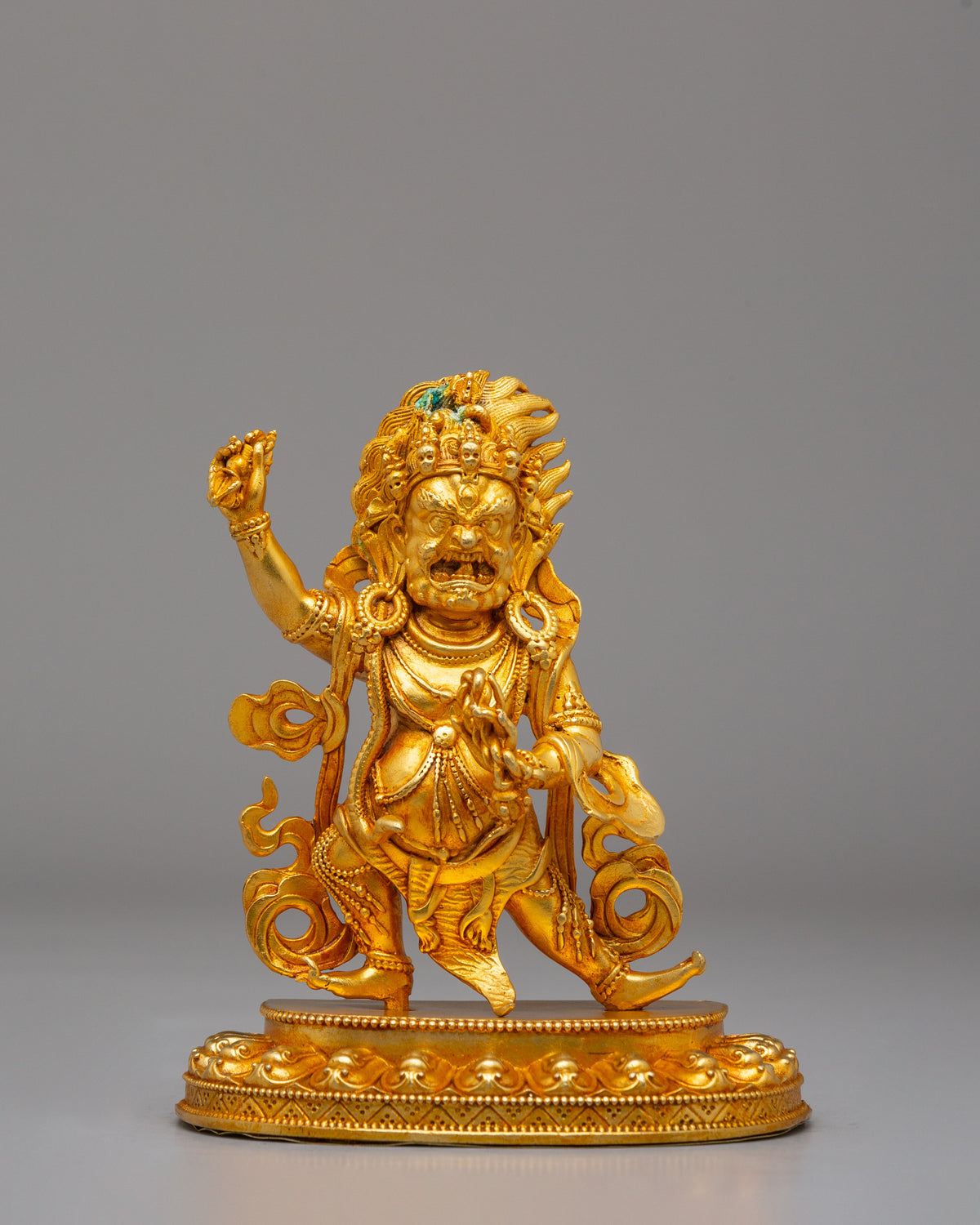 Spiritual Himalayan Vajrapani Statue | Symbol of Enlightened Power and Protection