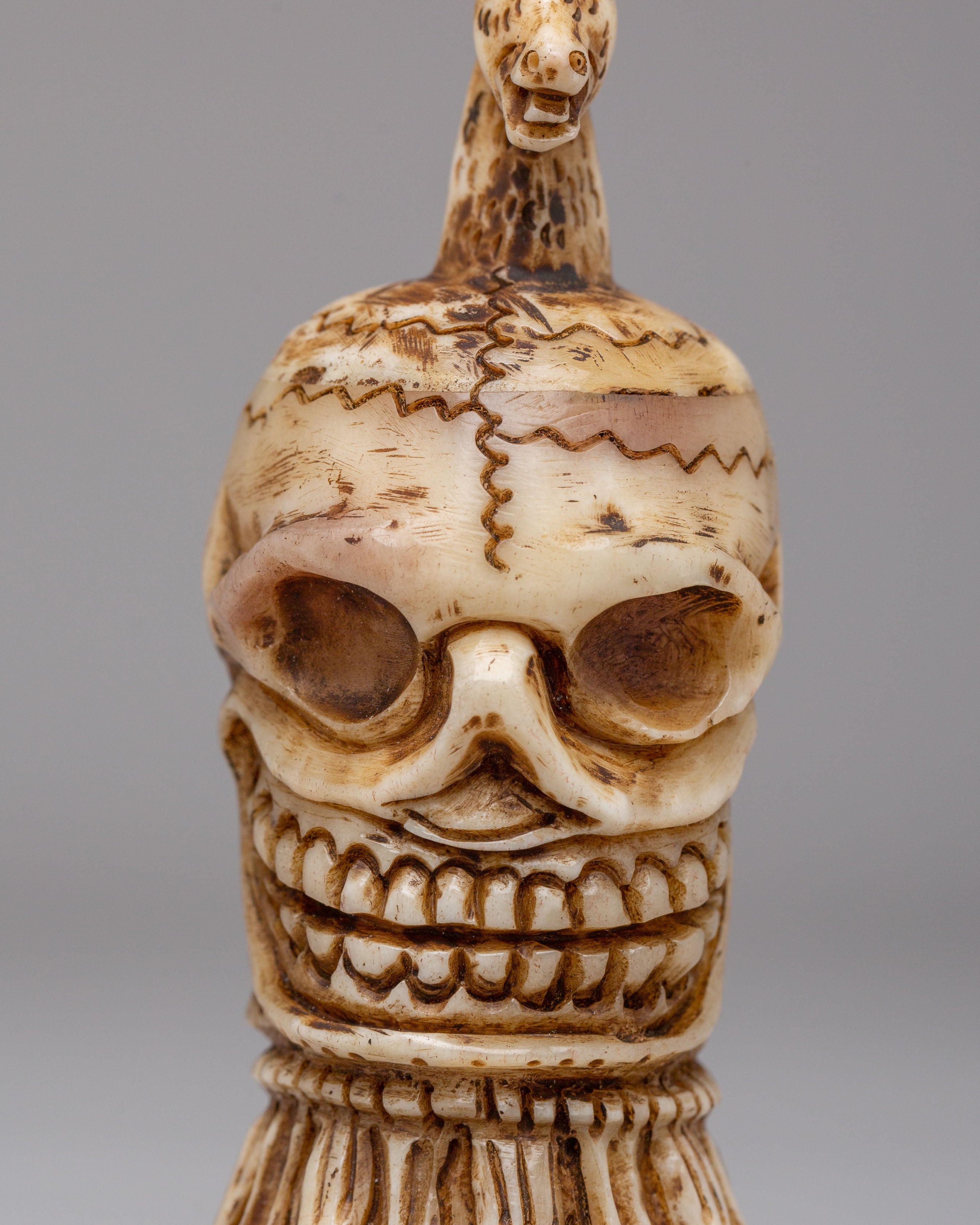 Tibetan Decorative Skull | Authentic Himalayan Craft