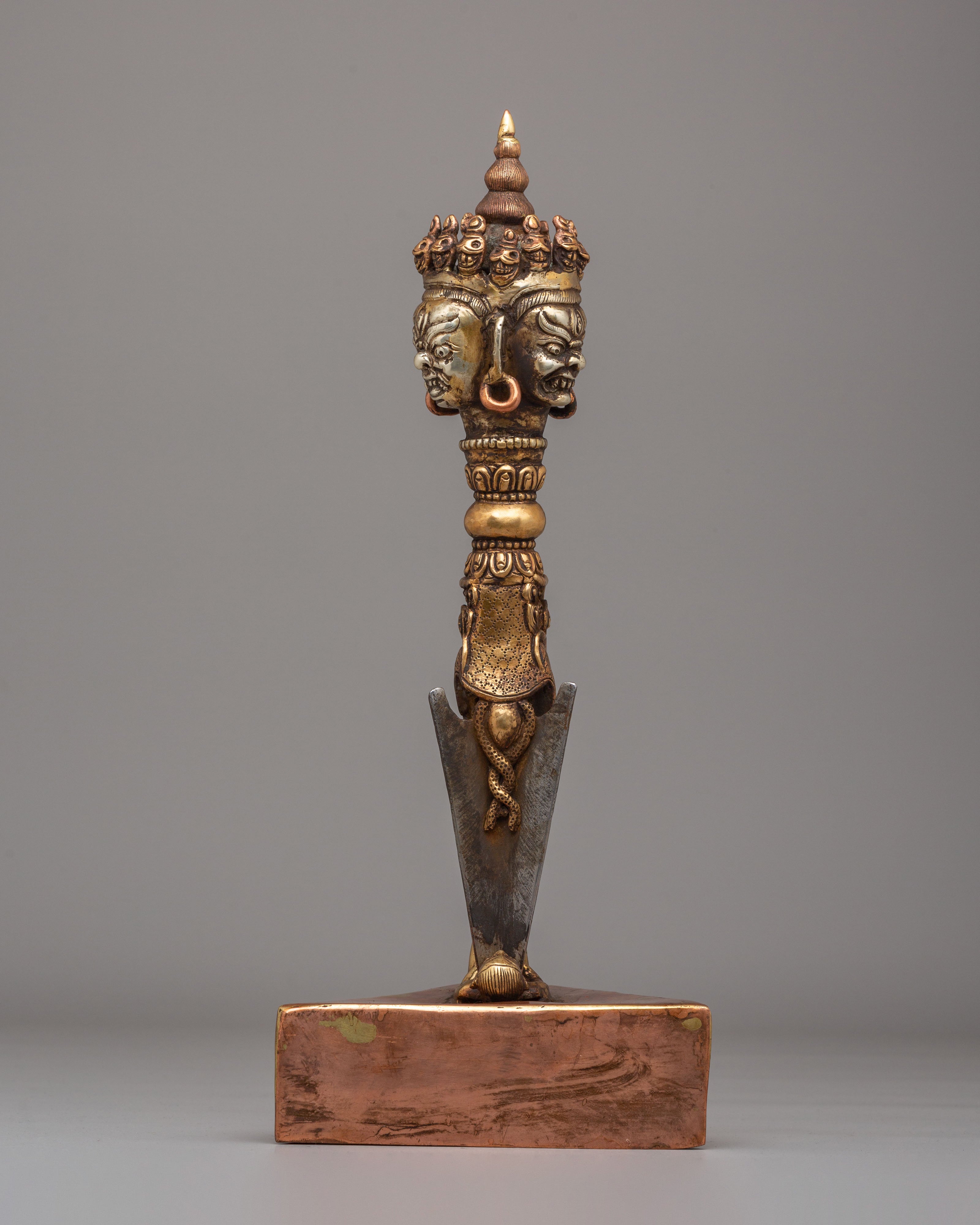 Handcrafted Sacred Ritual Dagger | Phurba for Spiritual Ceremonies