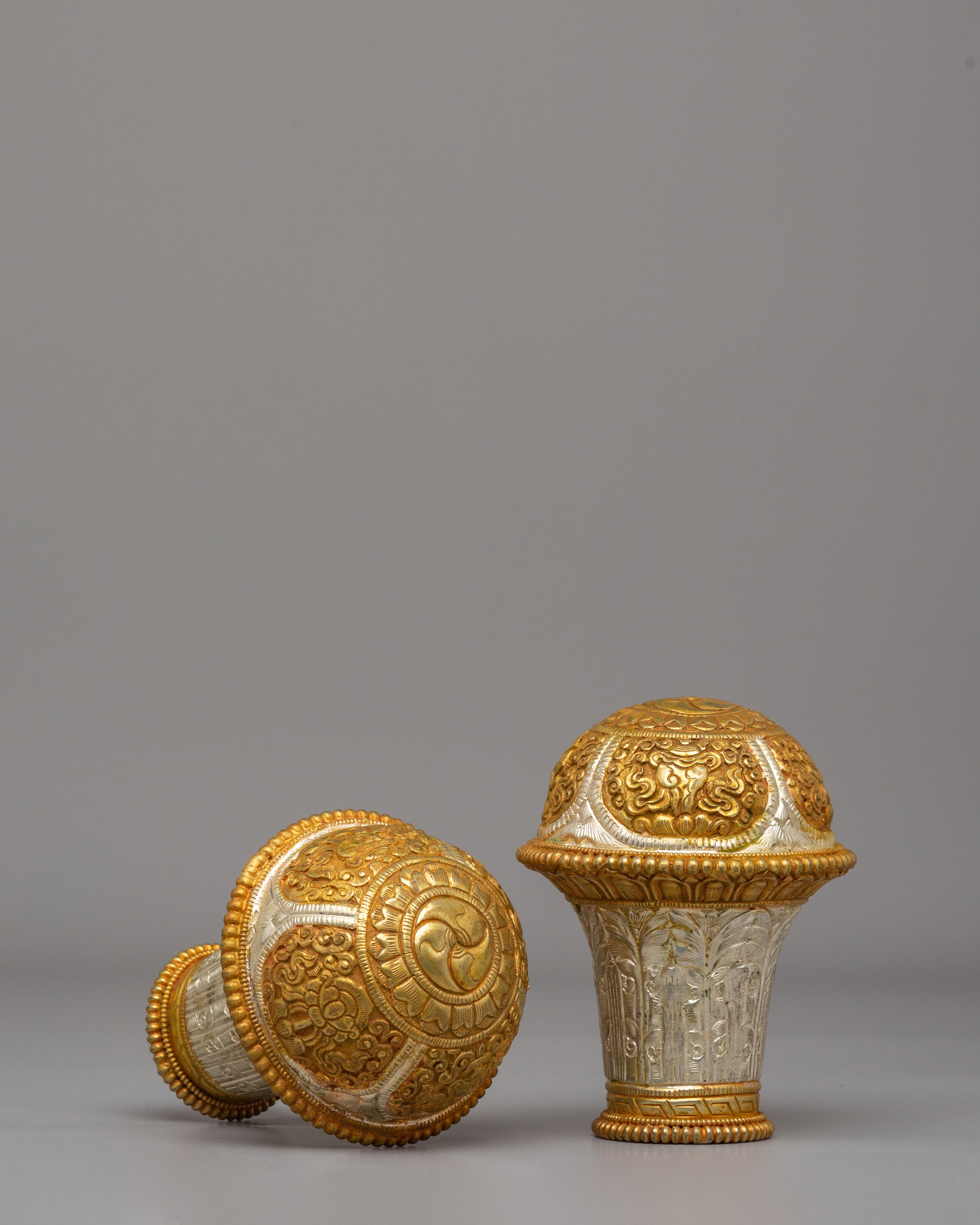 Buddhist Dharma Stick Ornament Cap | Sacred Ritual Items for Spiritual Practice