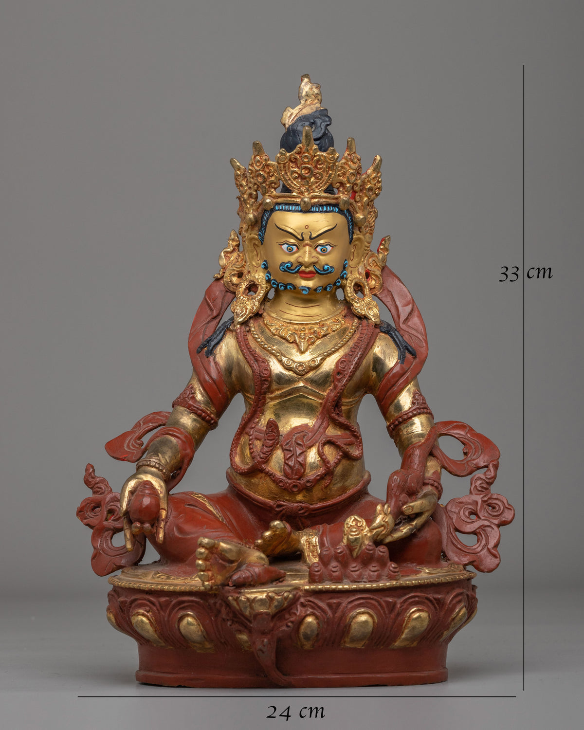 Dzambhala Prosperity Statue | Buddhist Altar Artwork