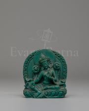 Spiritual Green Tara Sacred Sculpture