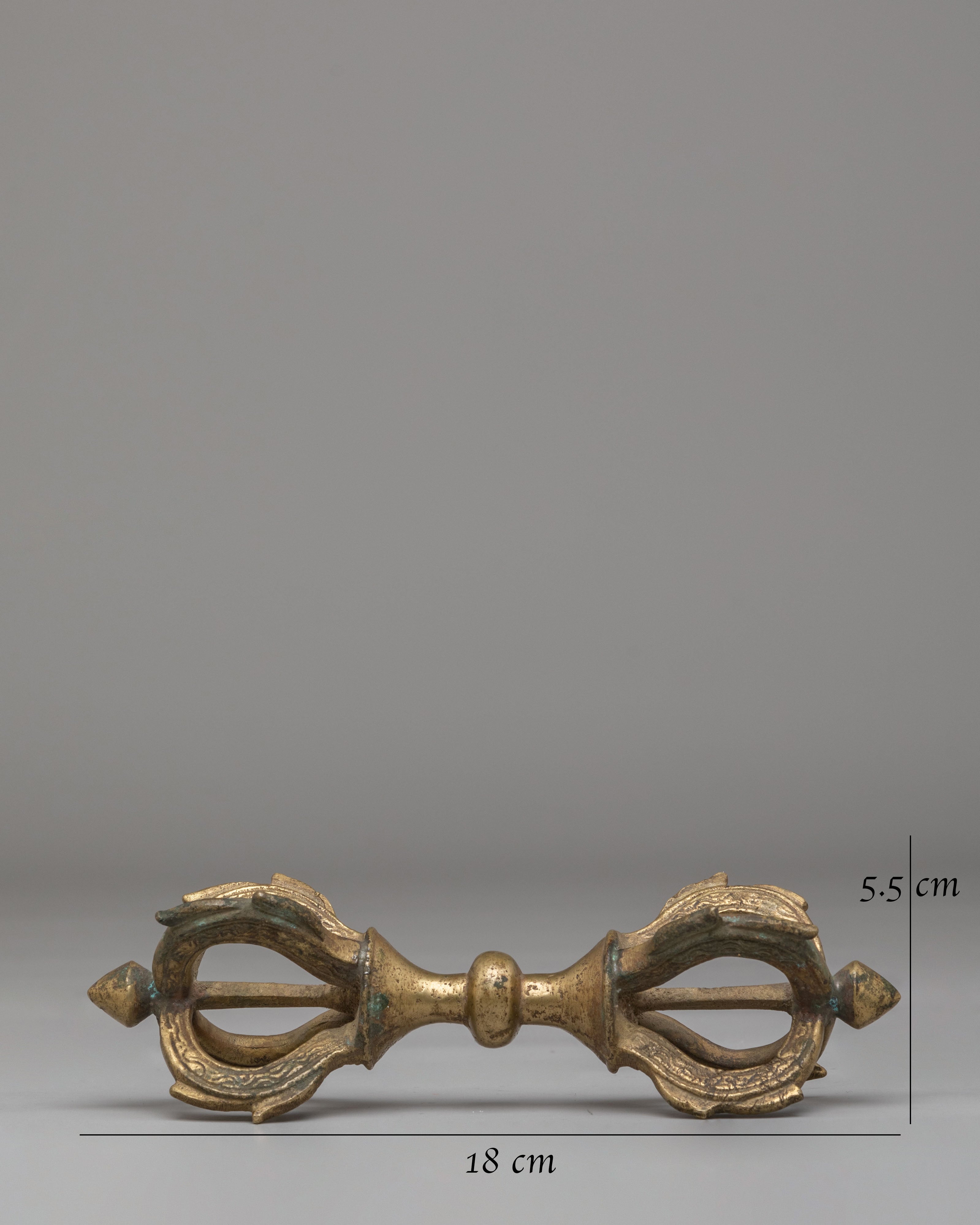 Handmade Tibetan Vajra for Ritual | Symbol of Spiritual Strength