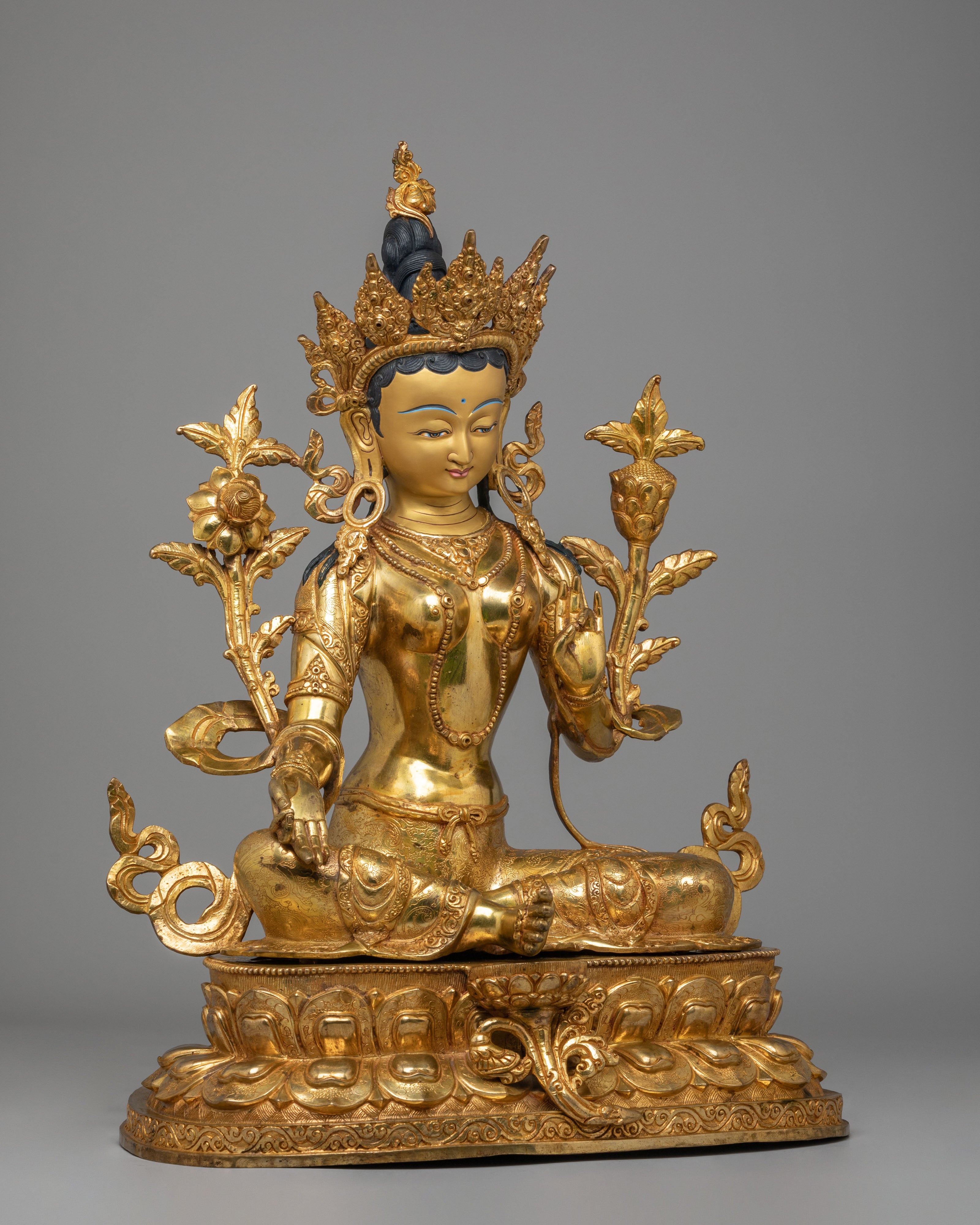 Mother Shyama Tara Dharma Statue | The Green Tara Statue
