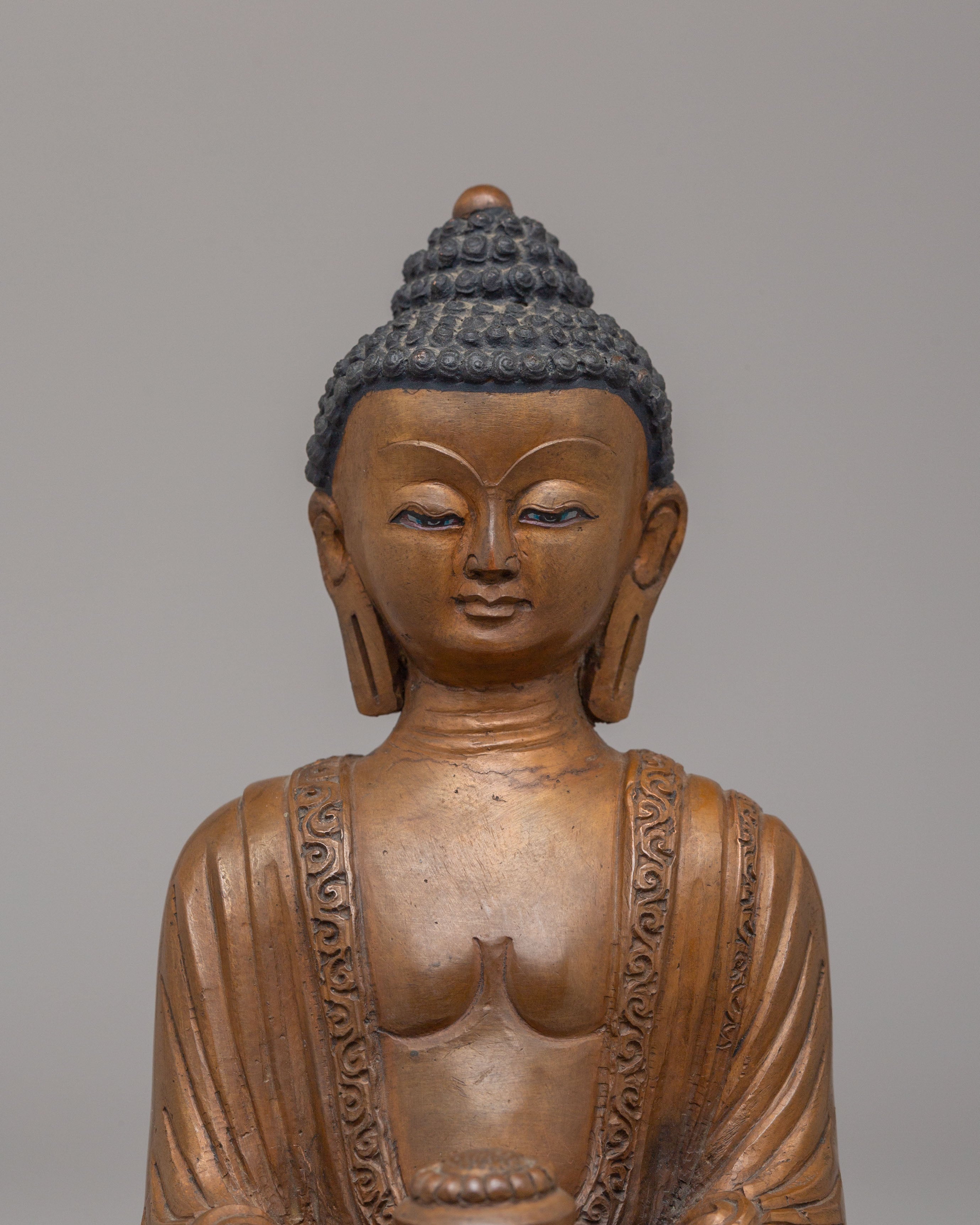 Buddhist Buddha of Infinite Light Statue | Symbol of Compassion & Spiritual Enlightenment