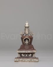 Handcrafted Descent from Heaven Stupa 